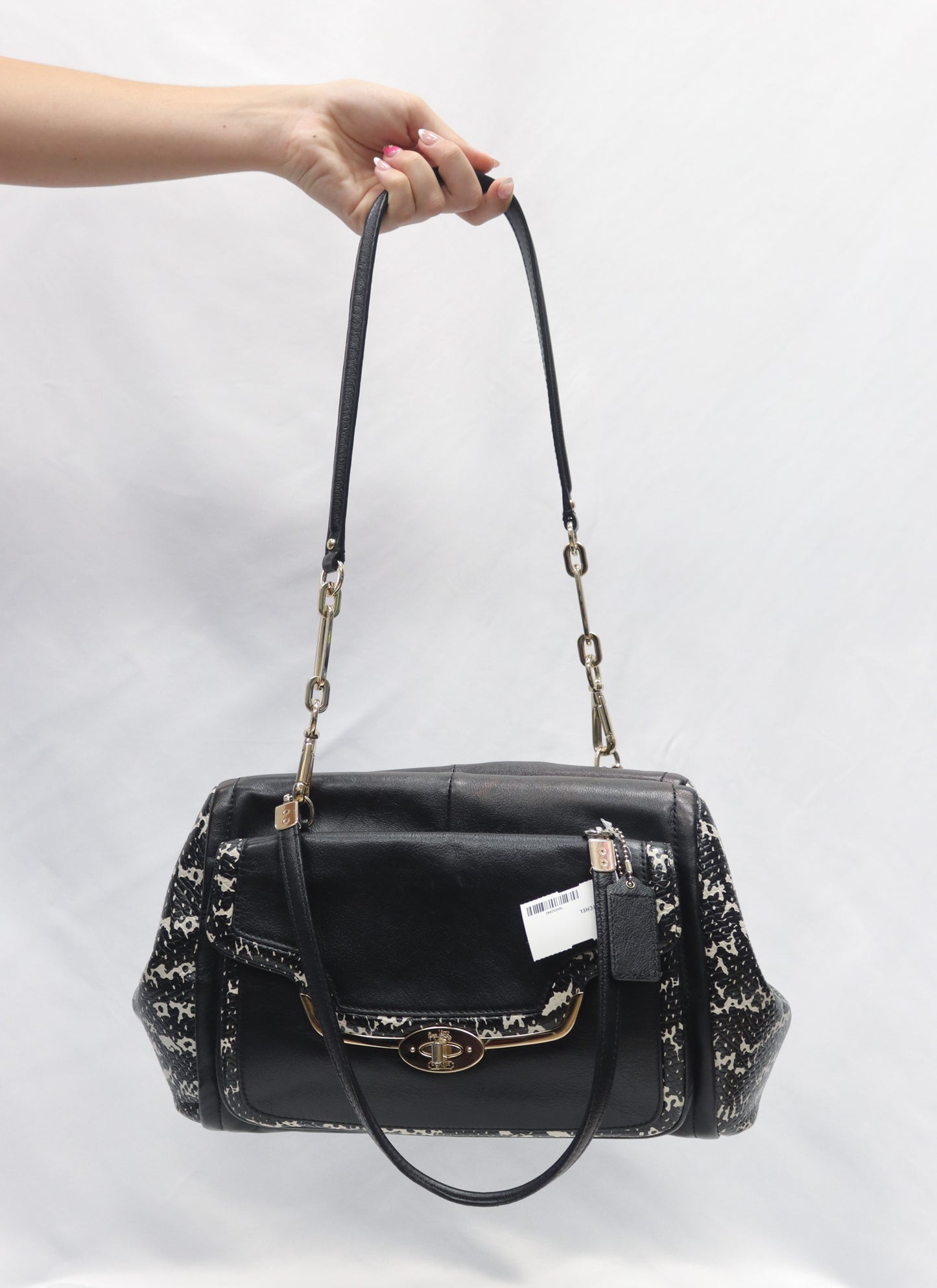 Coach Black Satchel
