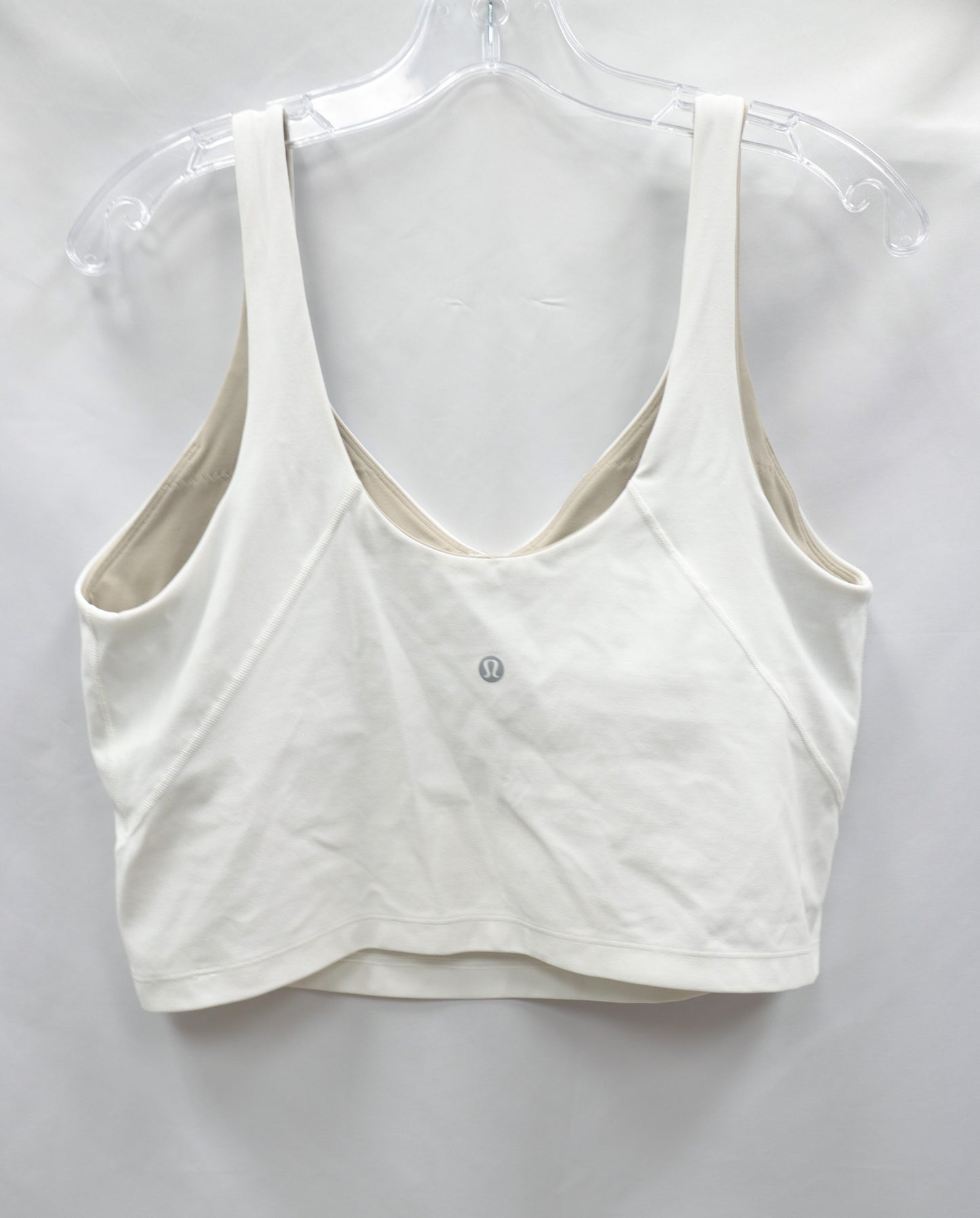 Lululemon White Tank Size 14