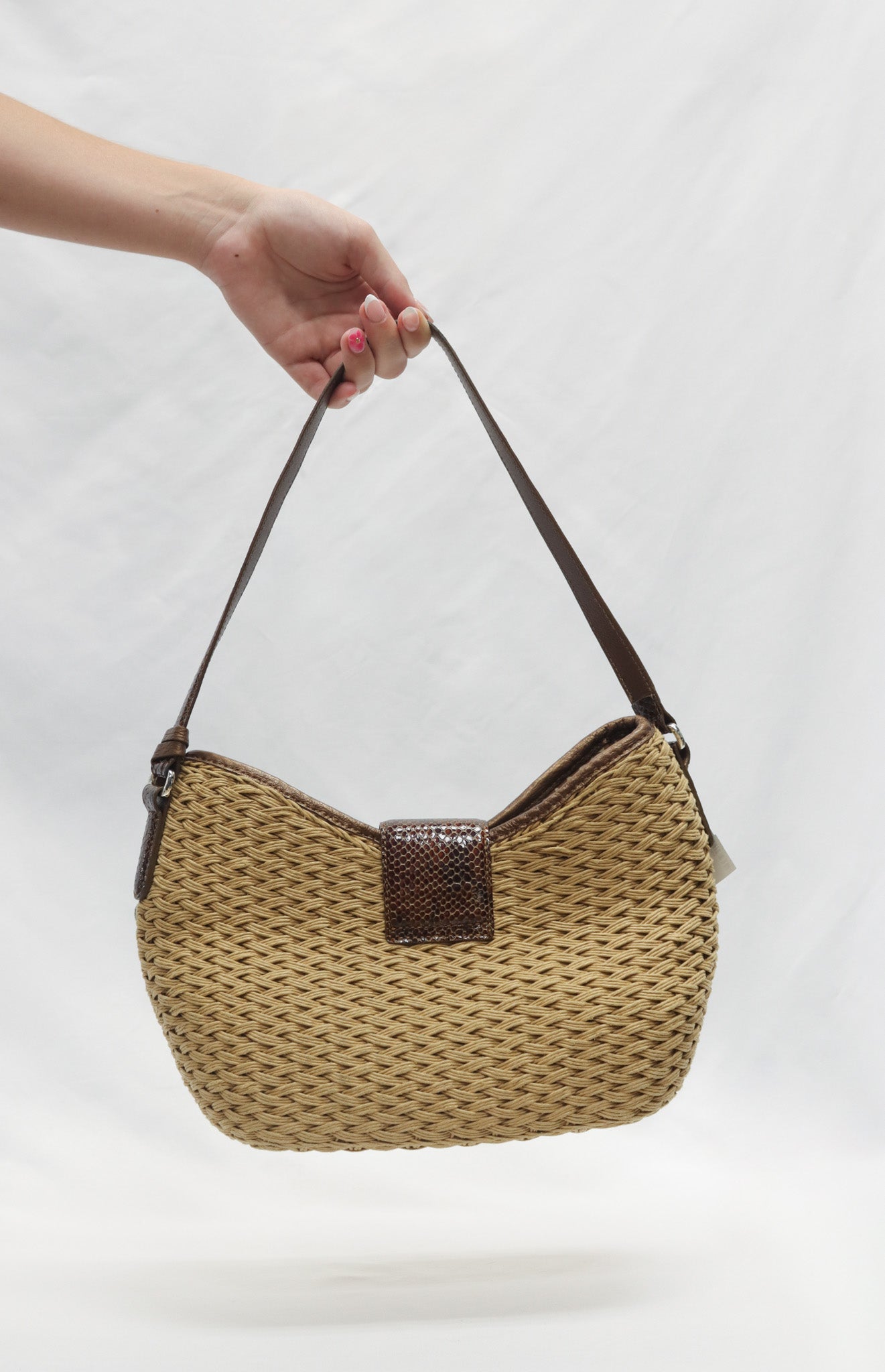Brighton Straw Shoulder Bag