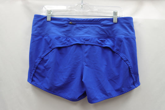 Lululemon Blue Speed Shorts Size 10