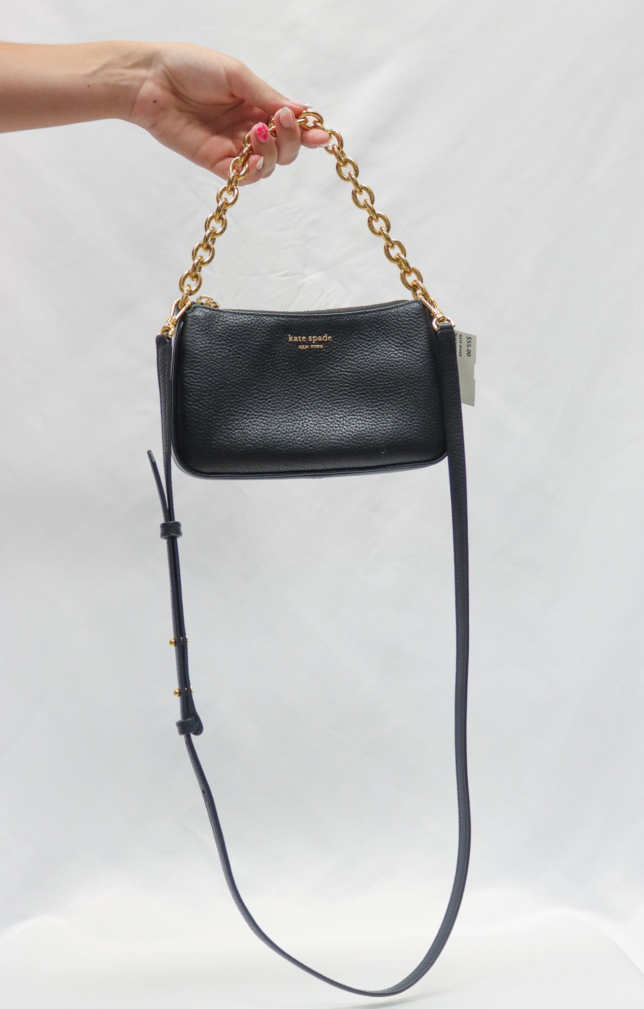 Kate Spade Cross Body Black/Gold
