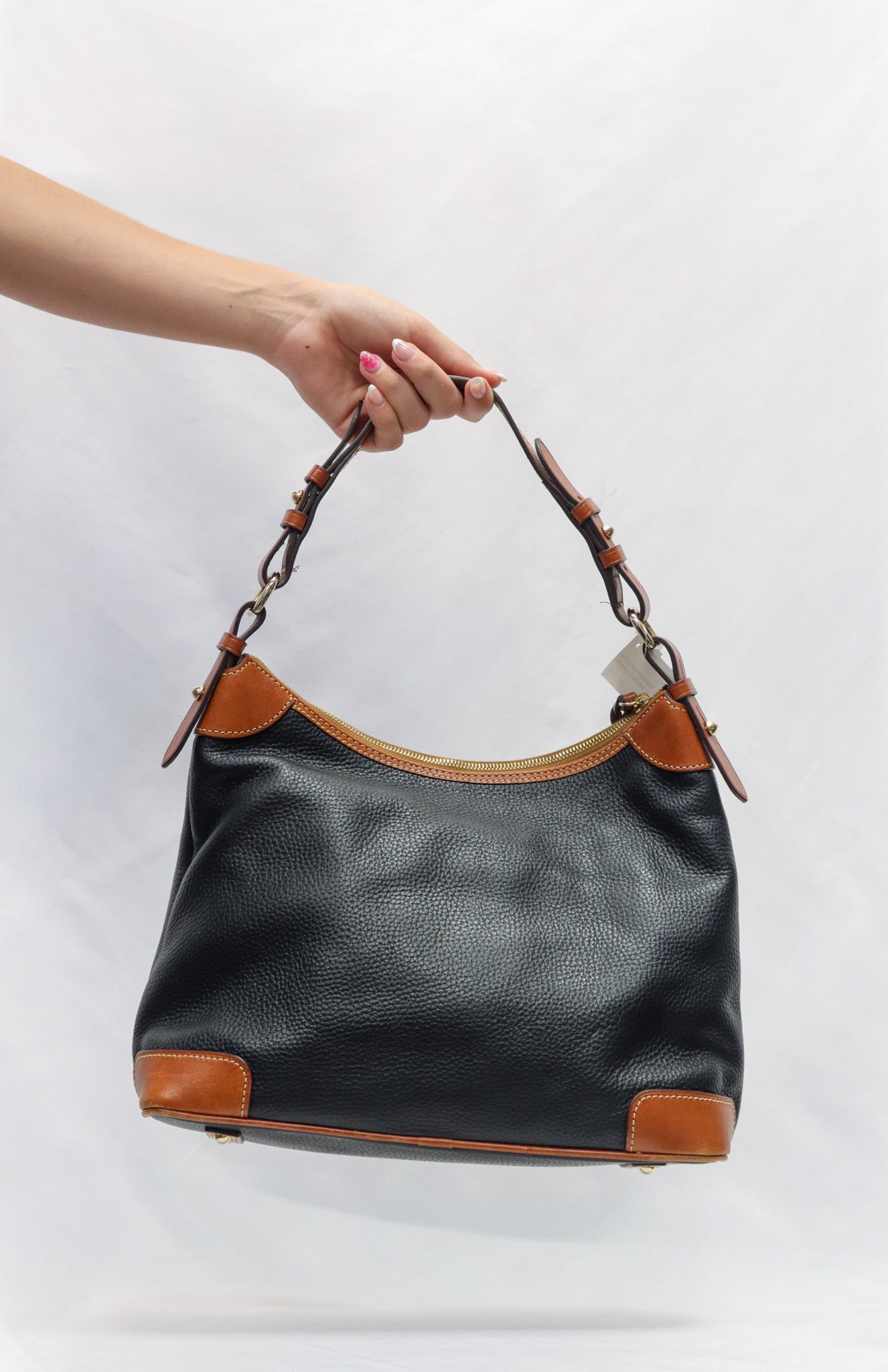Dooney & Burke Black Shoulder Bag