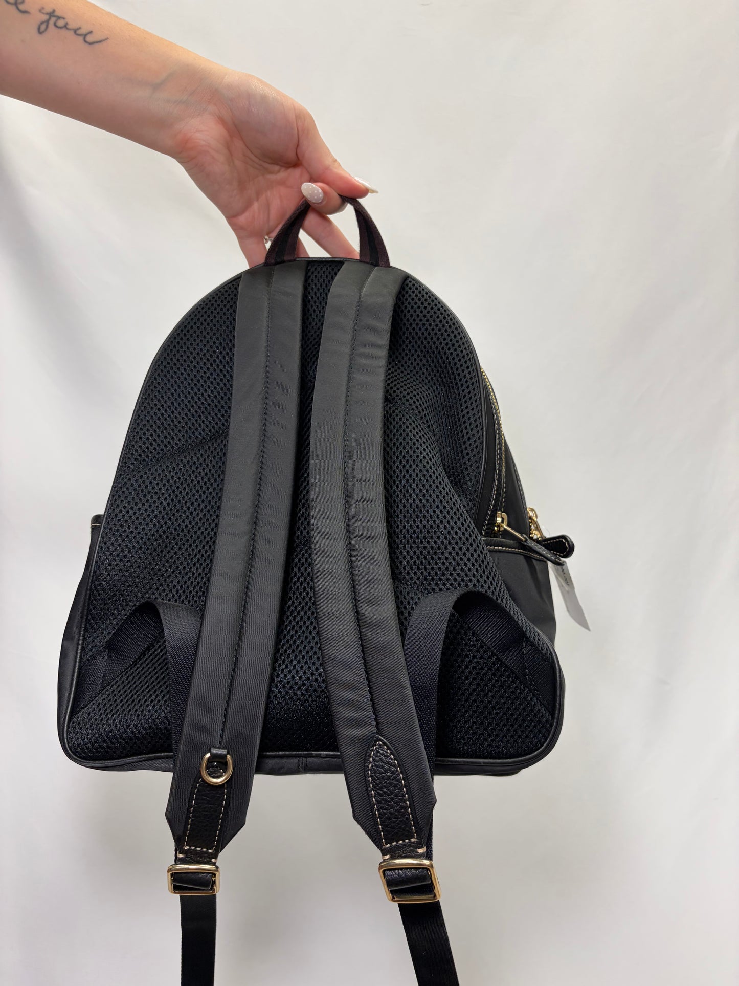 Coach Black Backpack