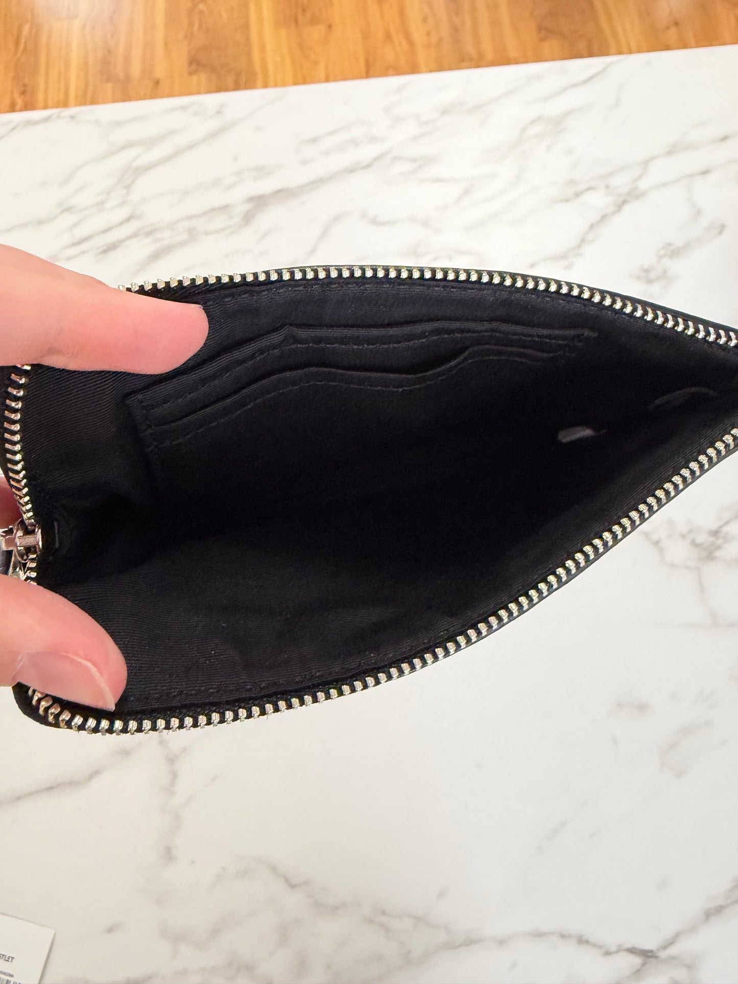 Coach Black Wristlet