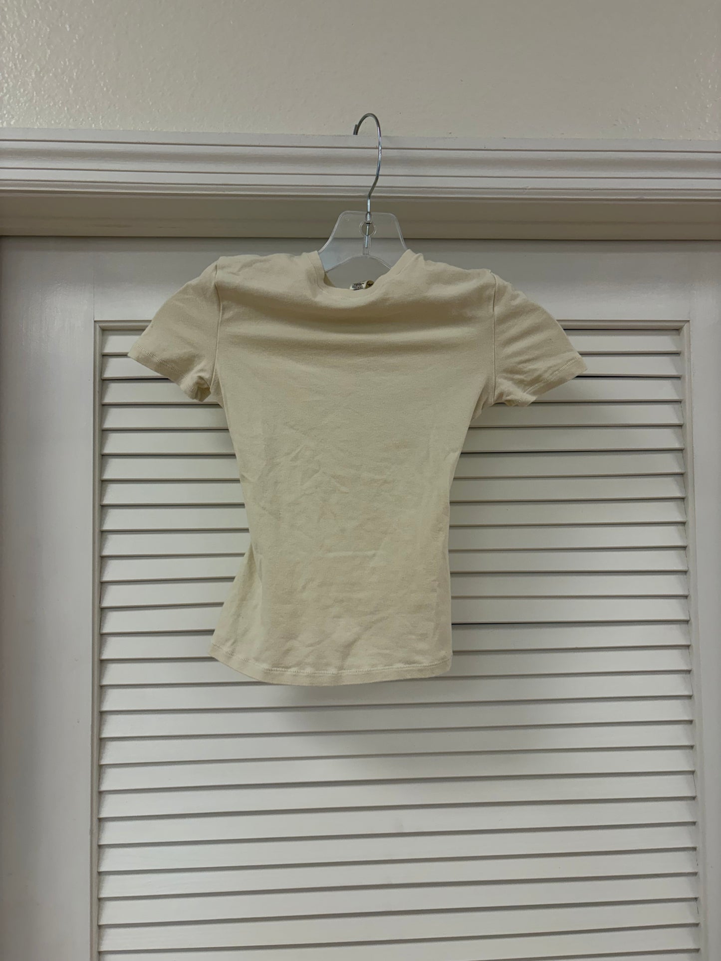 Skims Creme Top Size XXS