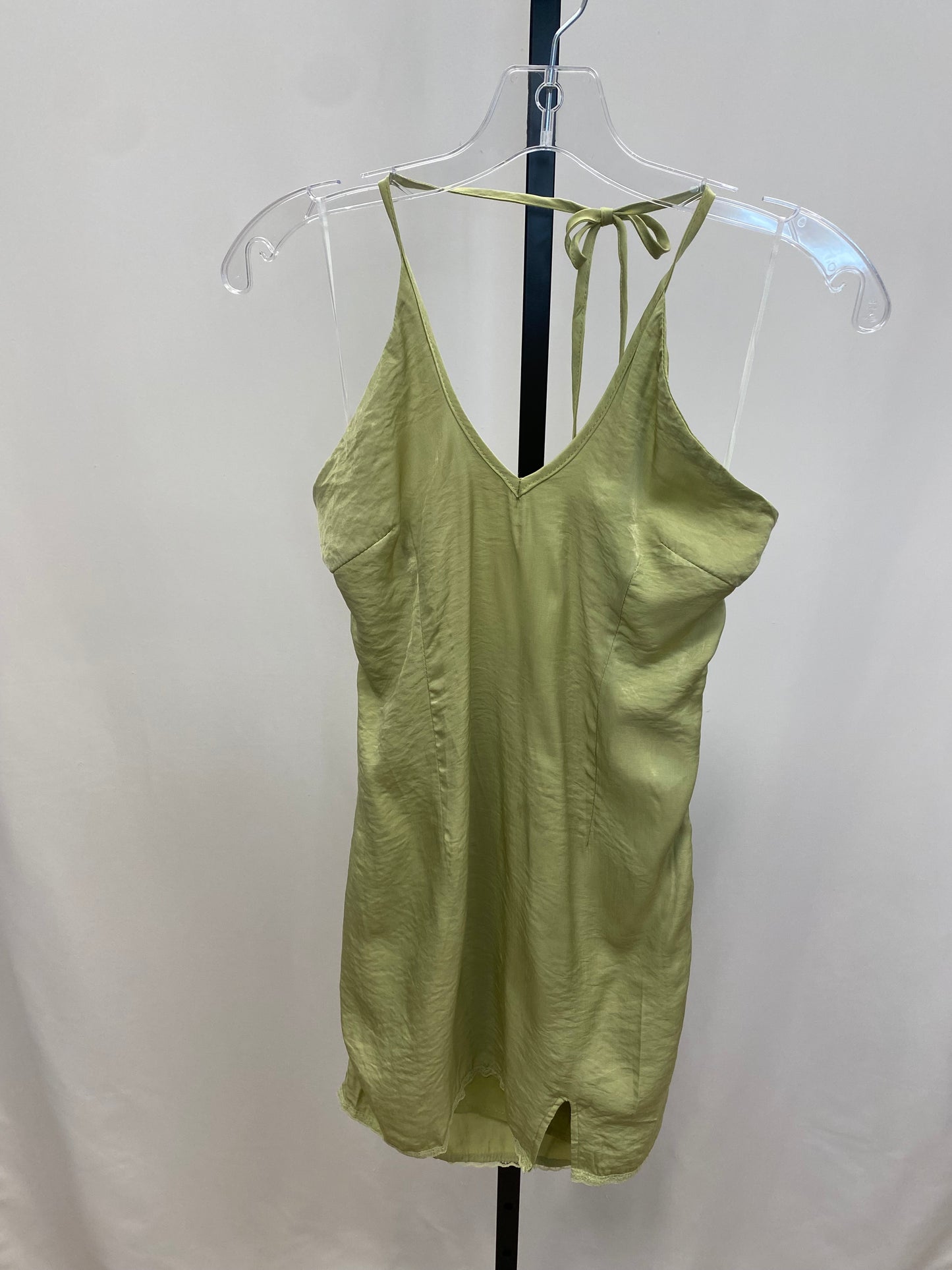 Princess polly sage halter dress size 4