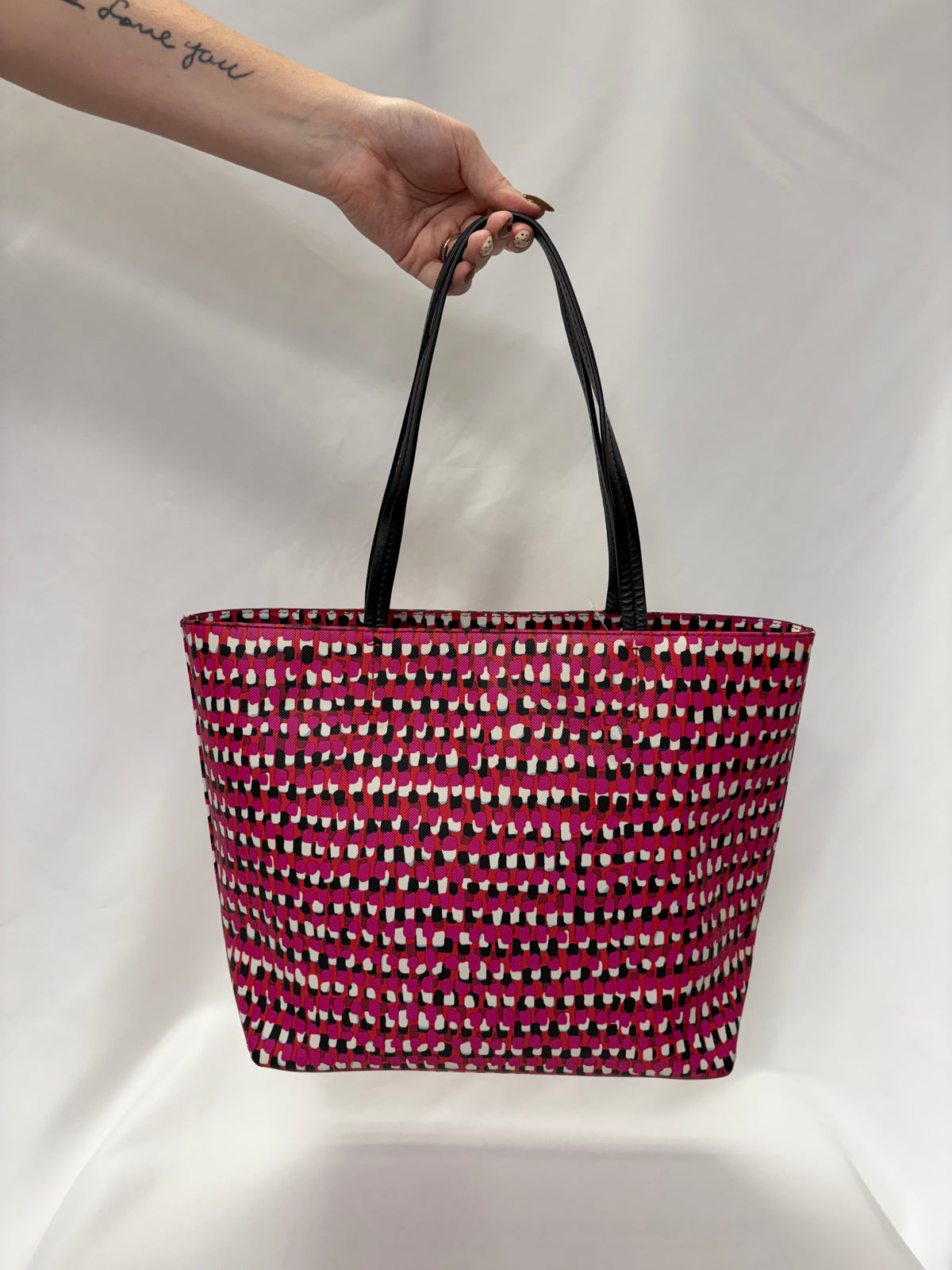 Kate Spade colorful tote bag gently-used