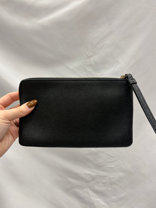 Coach Black Wristlet-Gently Used