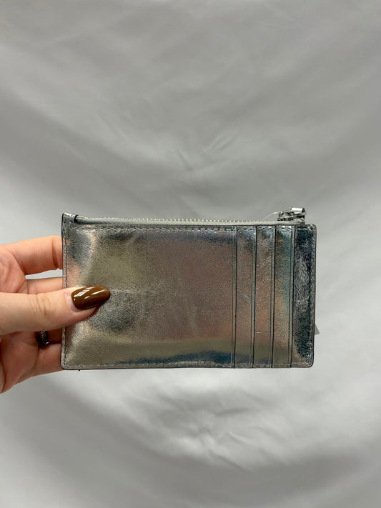 Tory Burch Silver Wallet-Gently Used