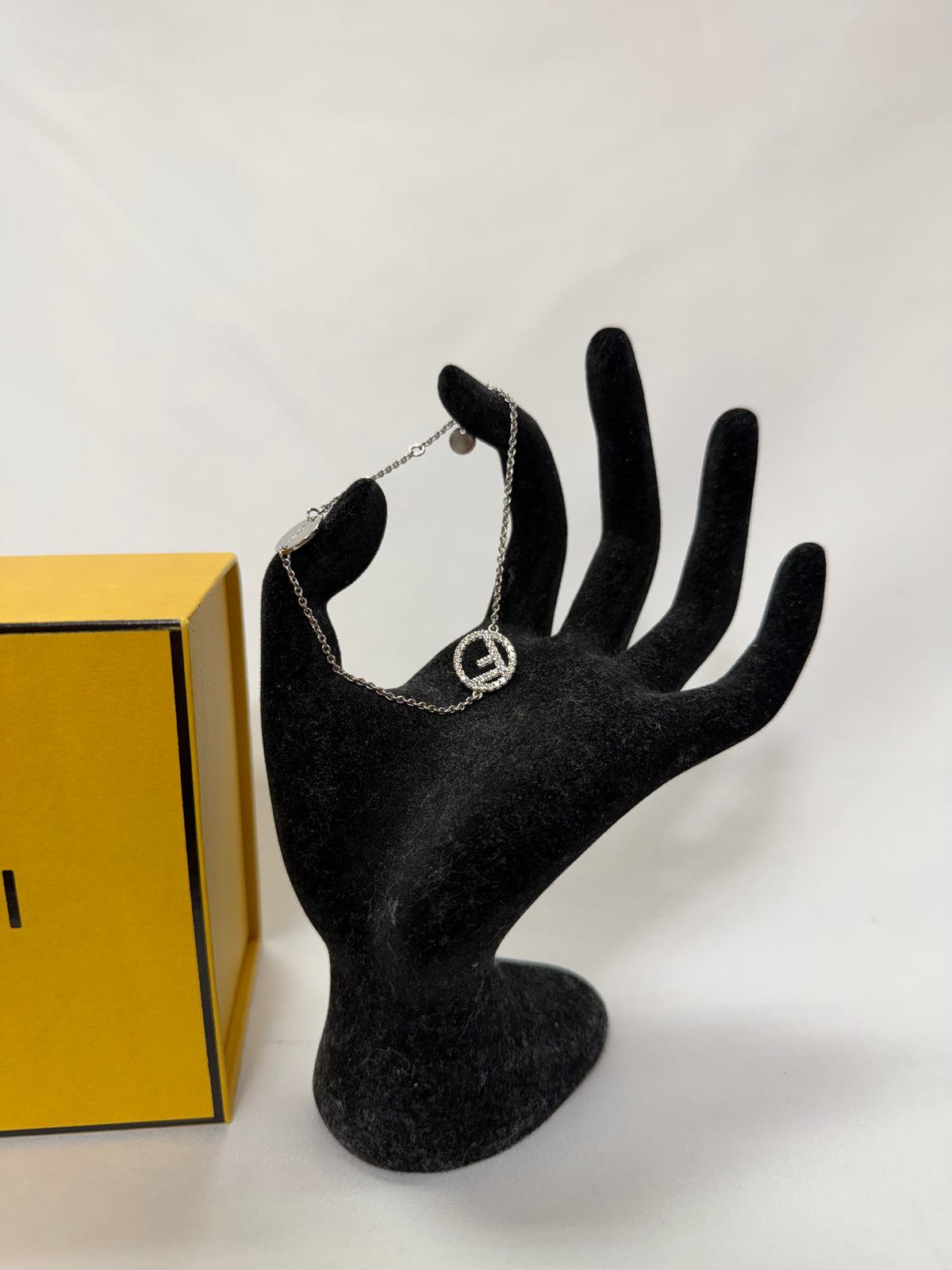 Fendi Silver F Bracelet-10/10 Condition