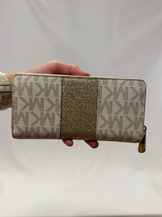 Michael Kors Glitter Wallet-Gently Used