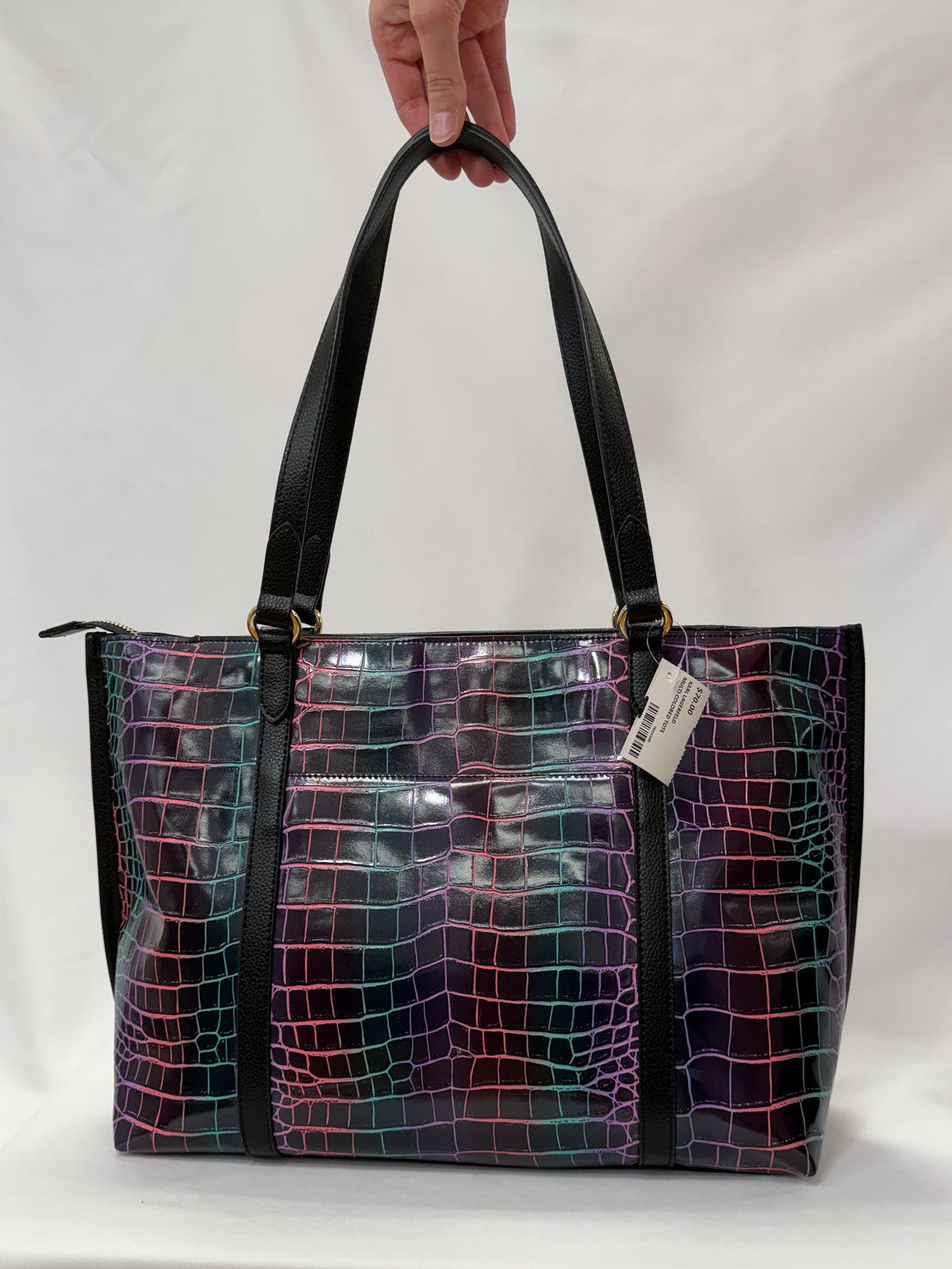 Karl Lagerfeld Multi-Colored Tote Bag-Gently Used