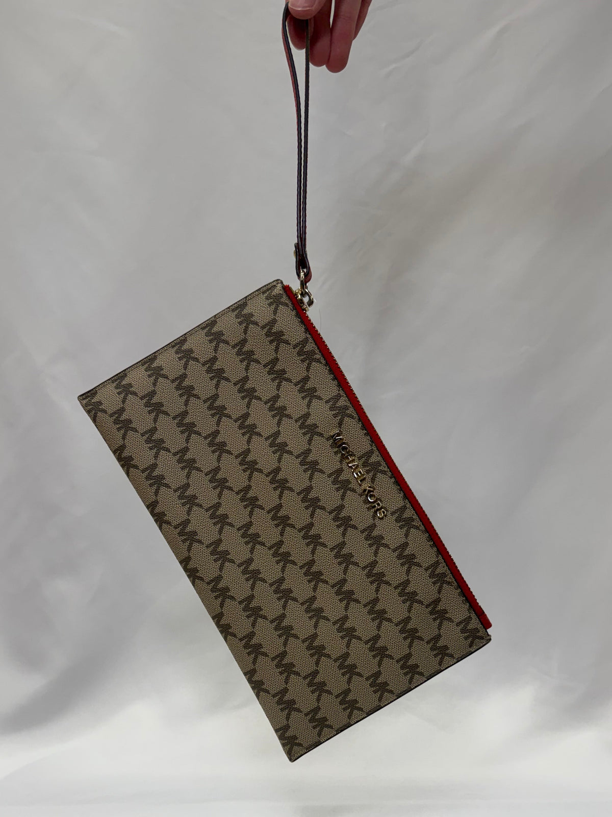 Michael Kors Monogram Wristlet-10/10 Condition