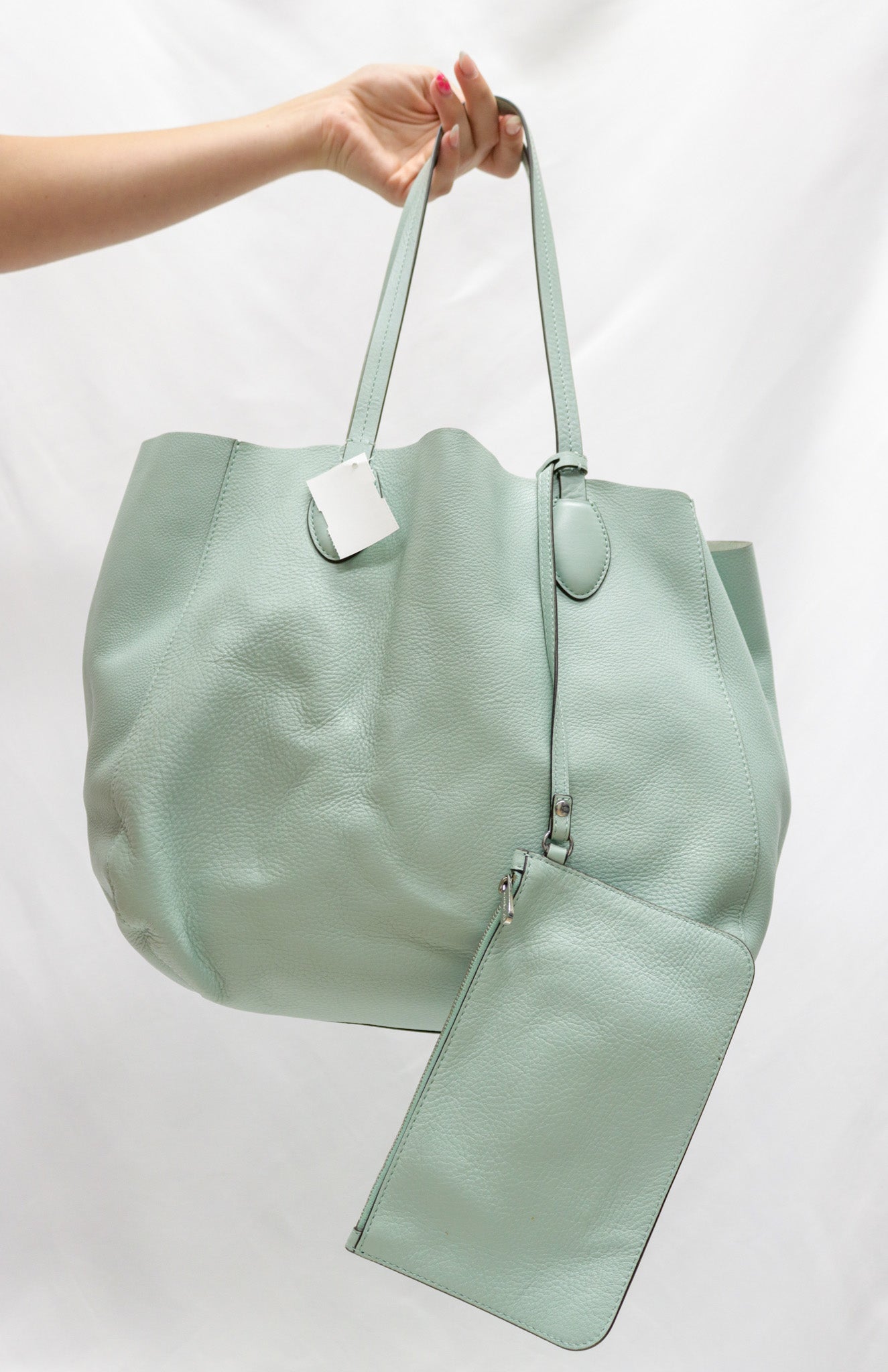 Michael Kors Light Blue Tote Bag