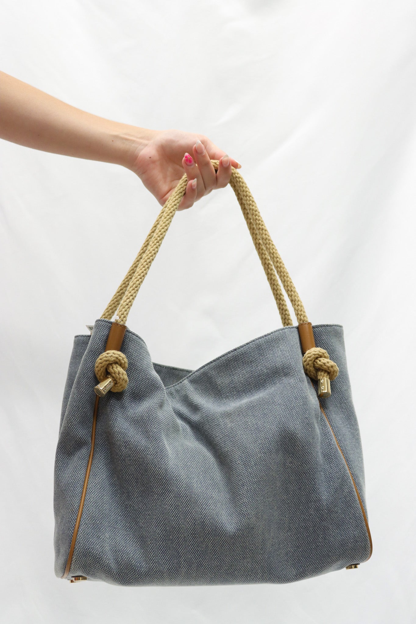 Michael Kors Blue Rope Handbag