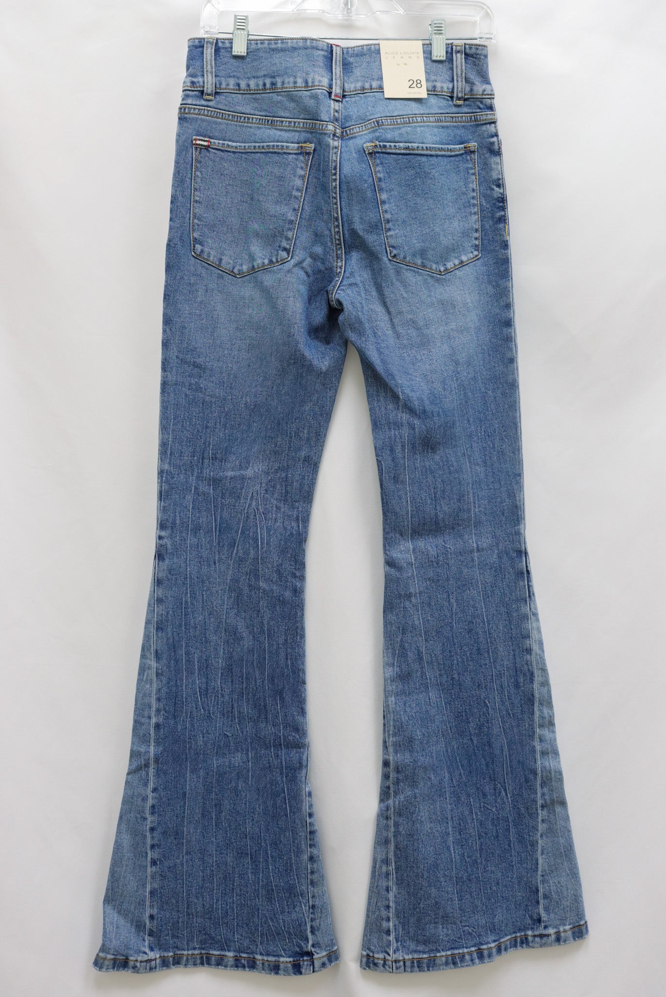Alice + Olivia Mid Rise Bell Jeans Size 28