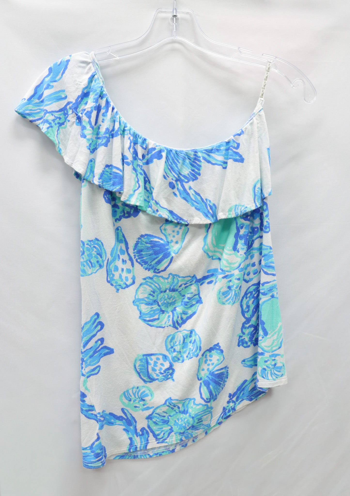 Lilly Pulitzer One Shoulder Top Size S