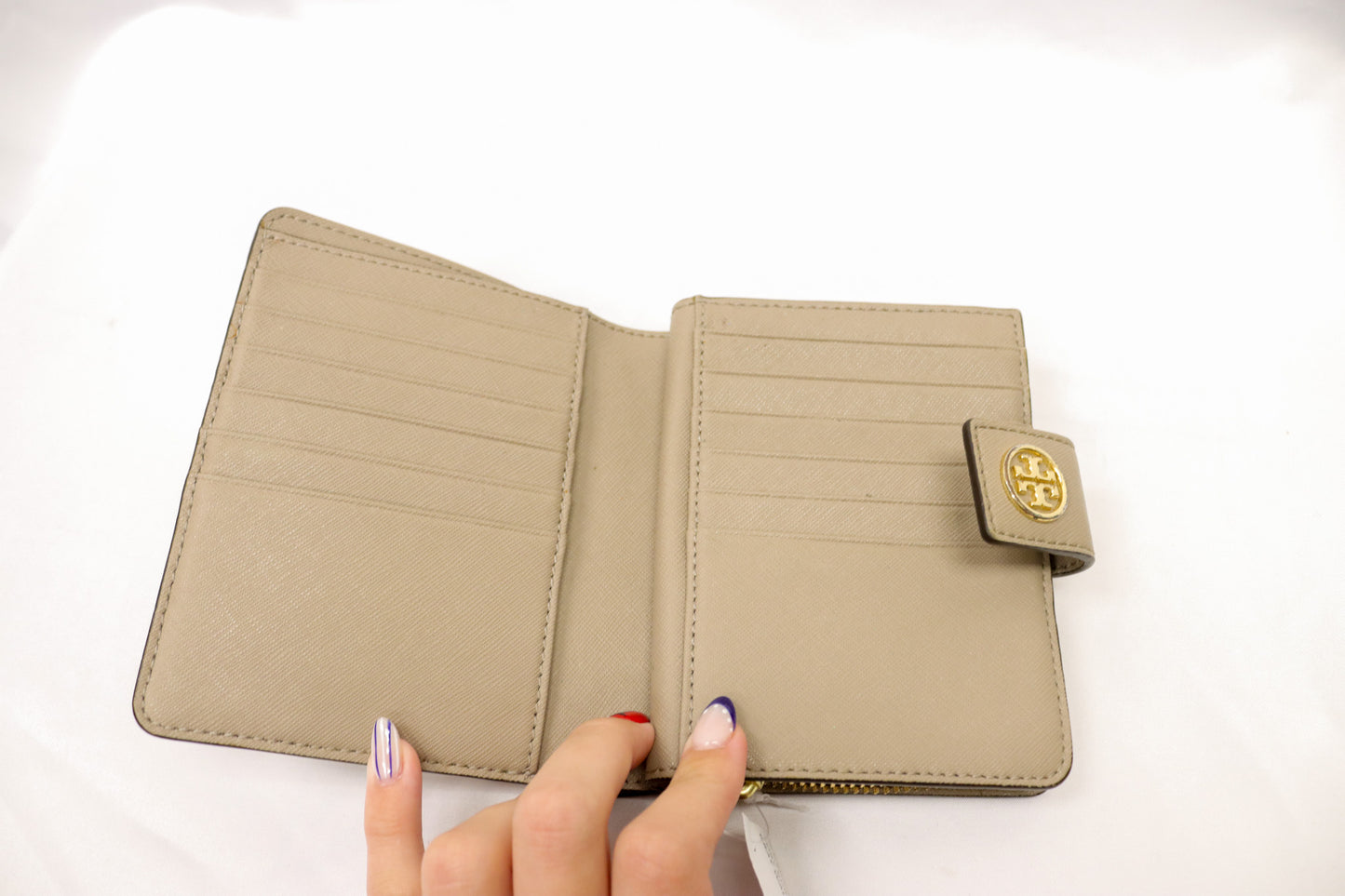 Tory Burch Gray Wallet As Is