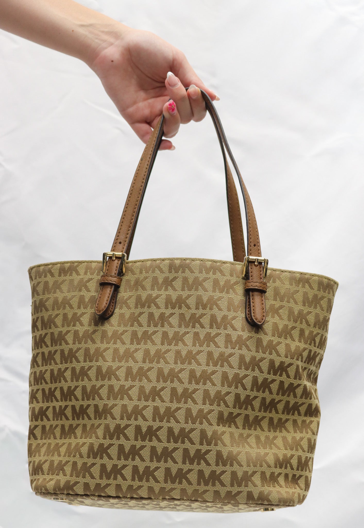 Michael Kors Signature Brown Bag