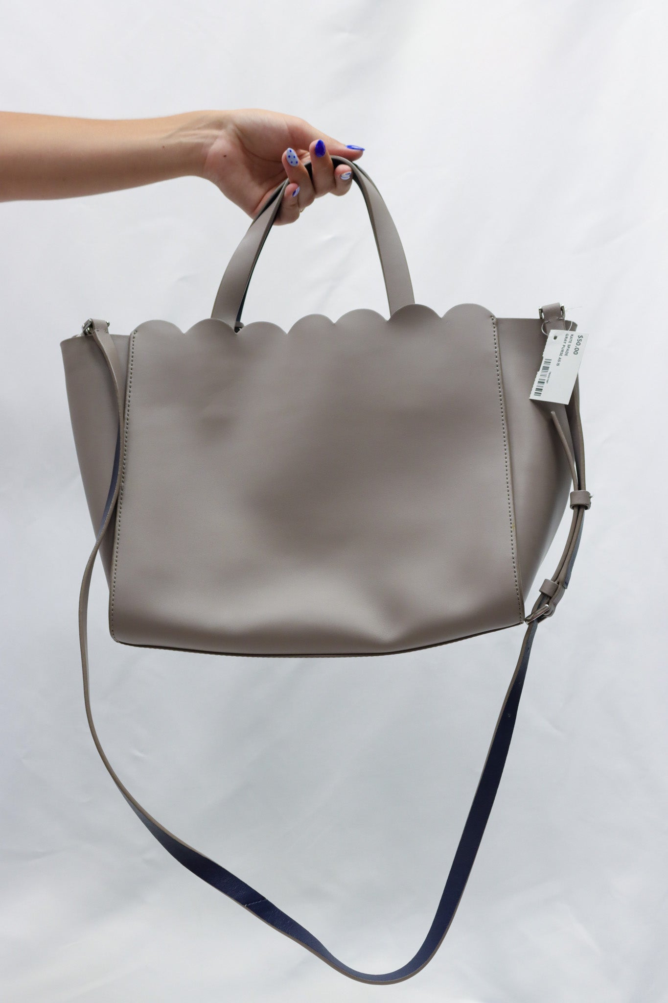 Kate Spade Gray Purse AS IS