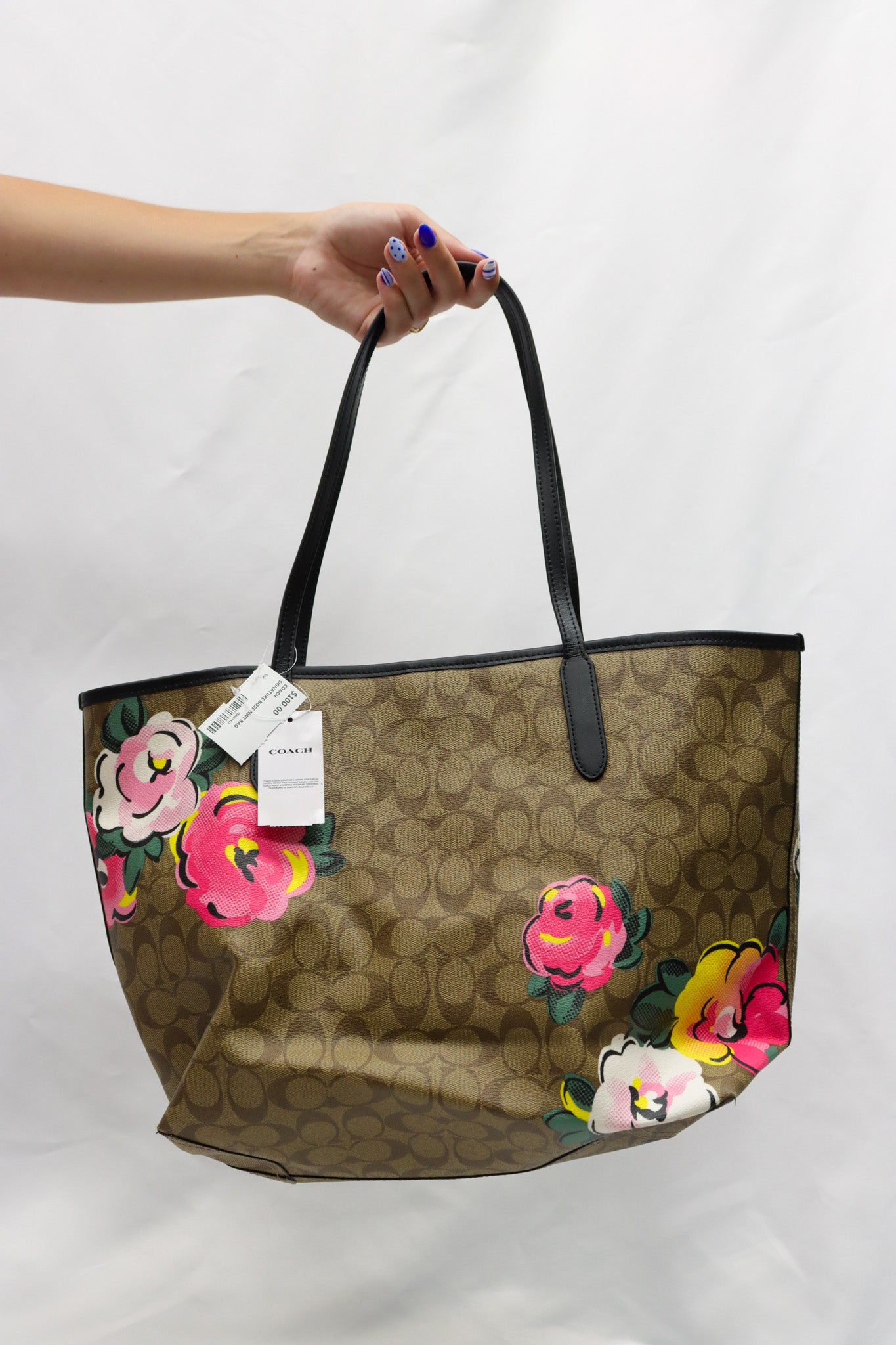 Coach Signature Rose NWT