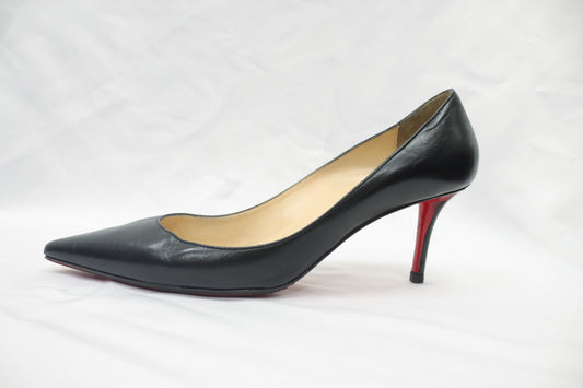 CL Black Heels Size 42