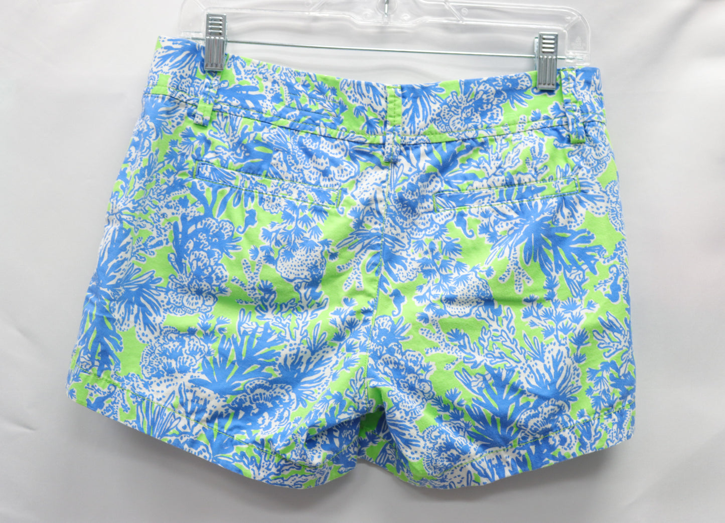 Lilly Pulitzer green/blue Shorts Size 4