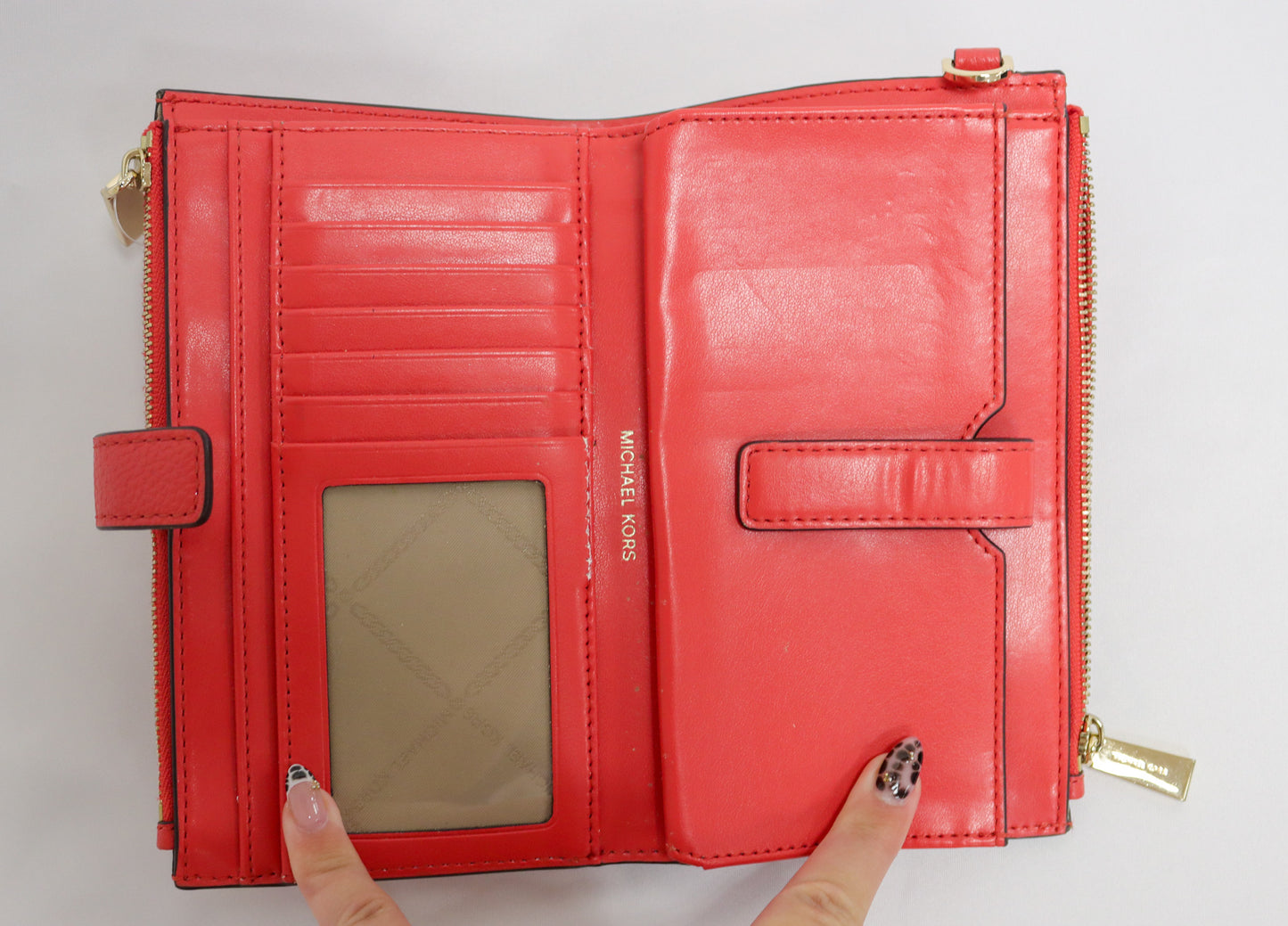 Michael Kors Red Wallet