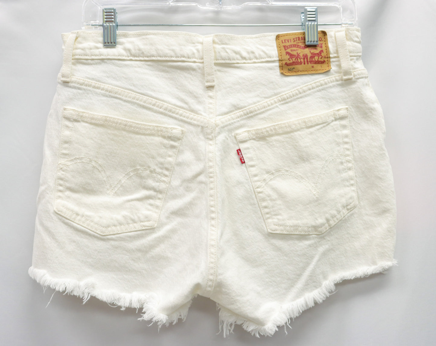 Levi Strauss & Co White Shorts Size 30