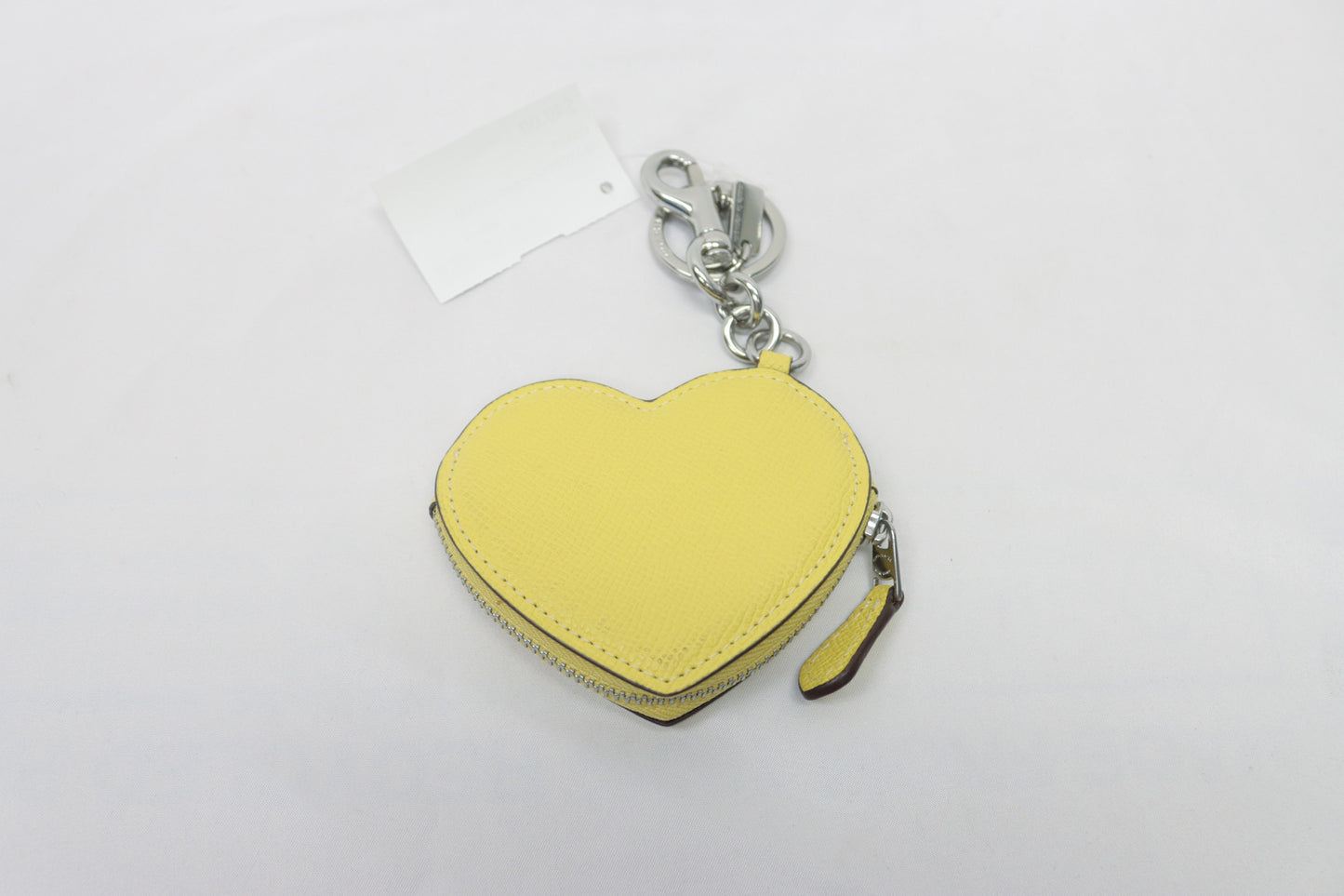 Coach Heart Pouch Bag Charm