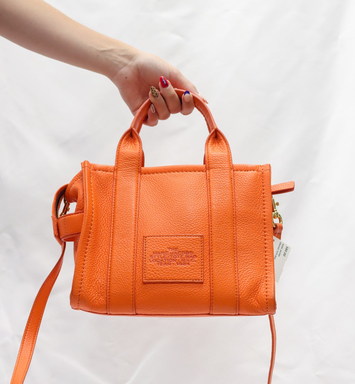 Marc Jacobs Orange Tote Bag