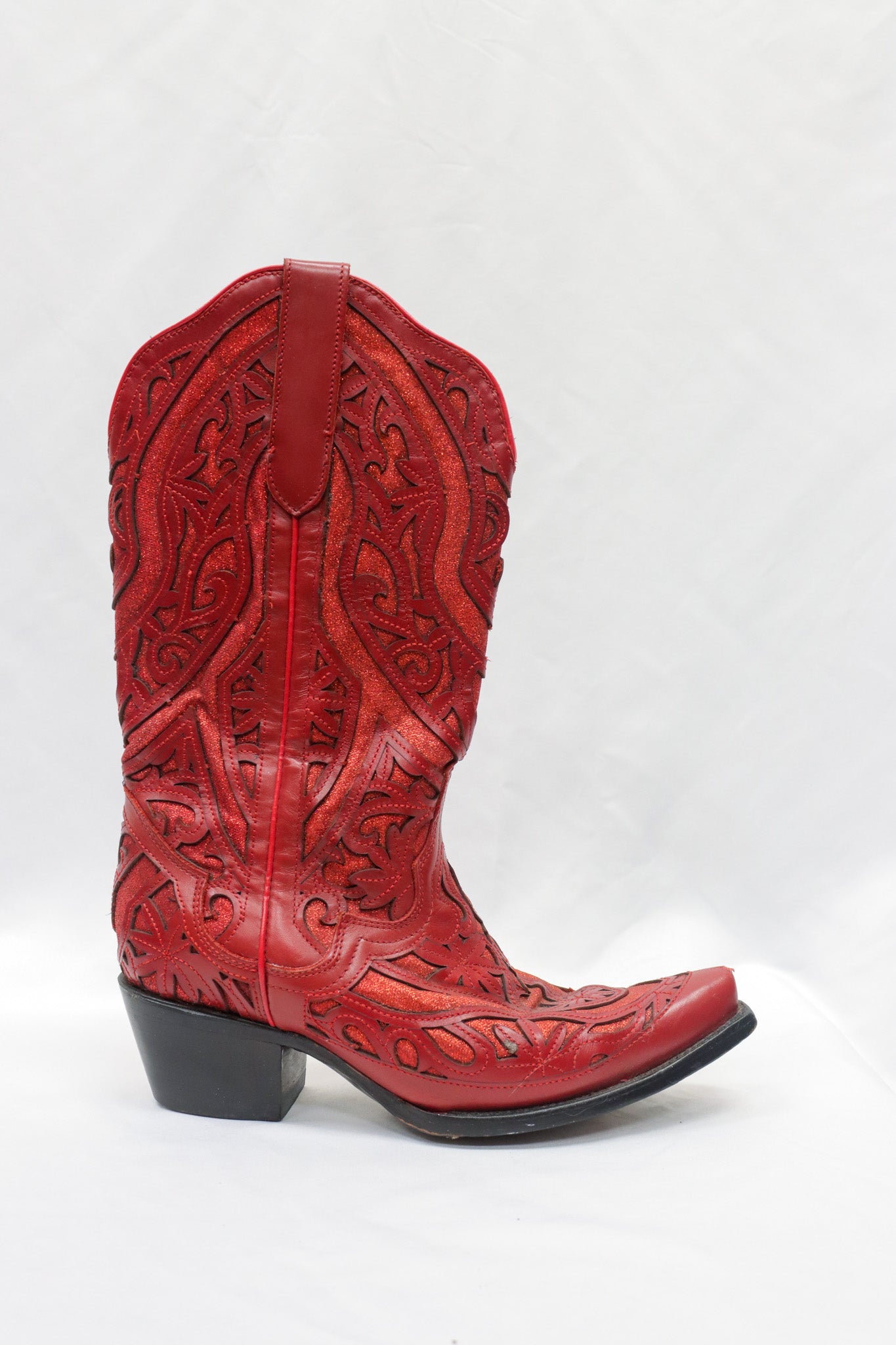 Red Boots Size 8.5