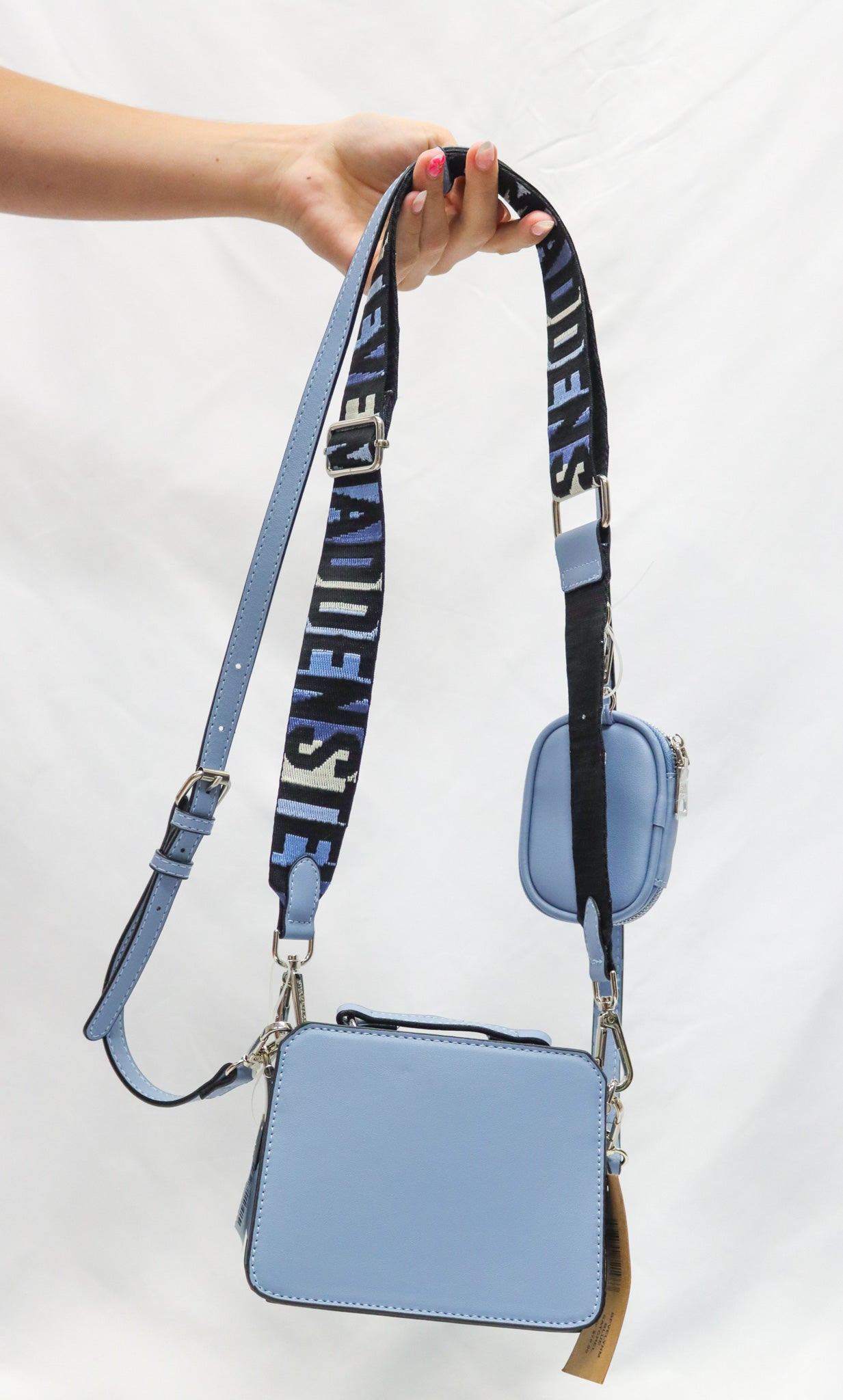 Steve Madden Blue Satchel NWT