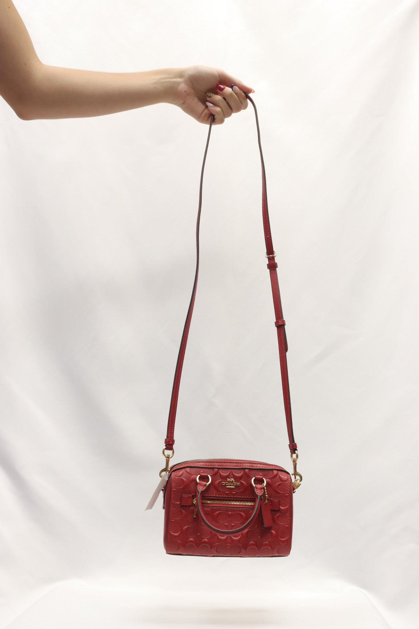Coach Red Mini Crossbody