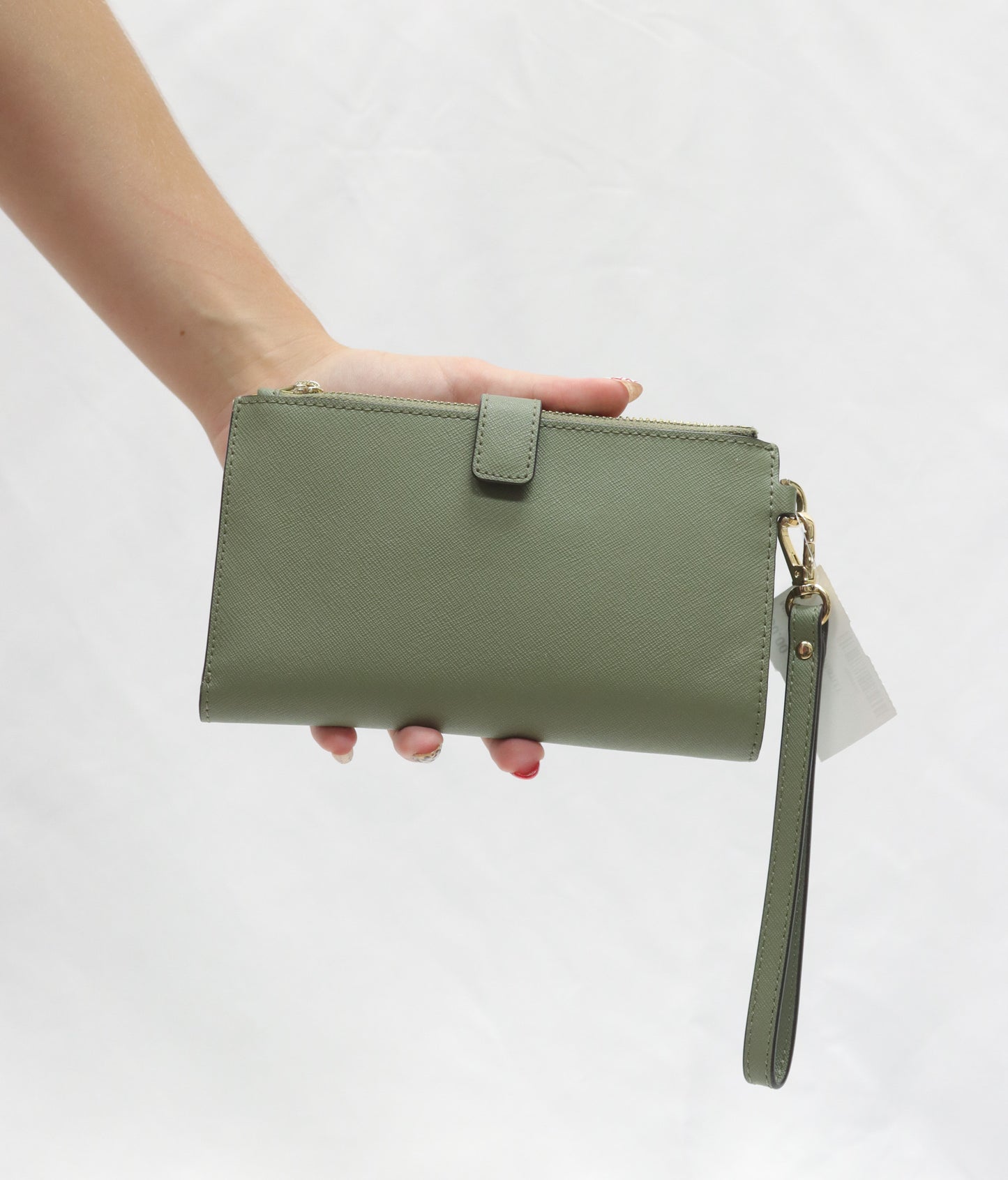 Michael Kors Green Wallet Wristlet