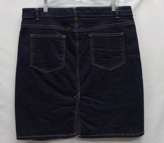 Jaclyn Smith Denim Skirt Size 16