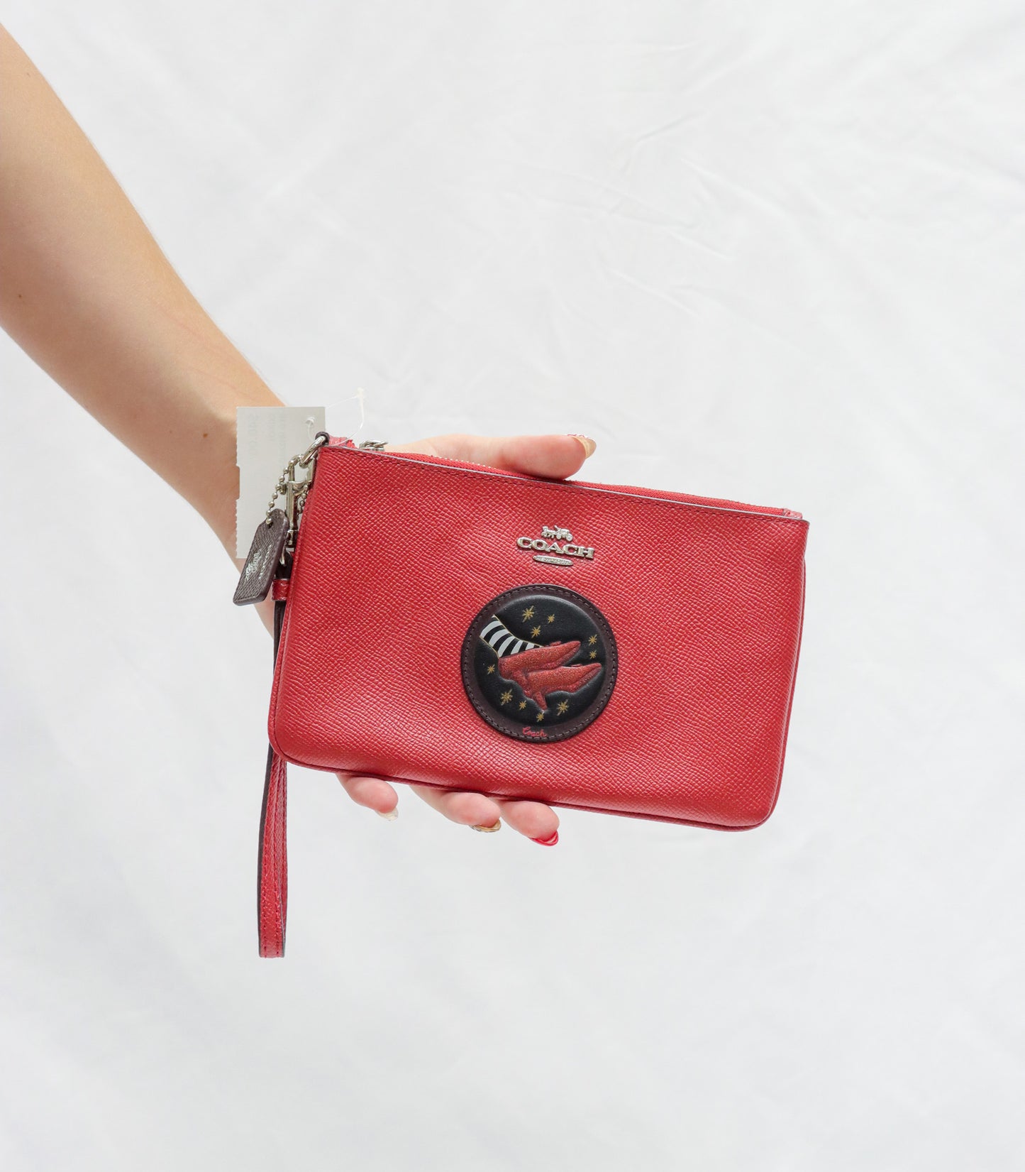 Coach Red Wizard of oz Wristlet
