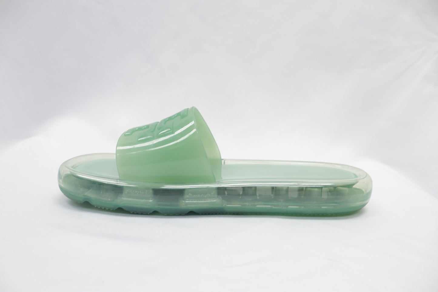 Tory Burch Teal Jelly Slides Size 10
