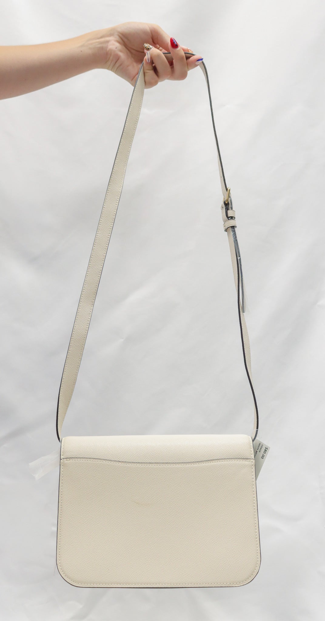 Coach White Brynn Crossbody As Is NWT