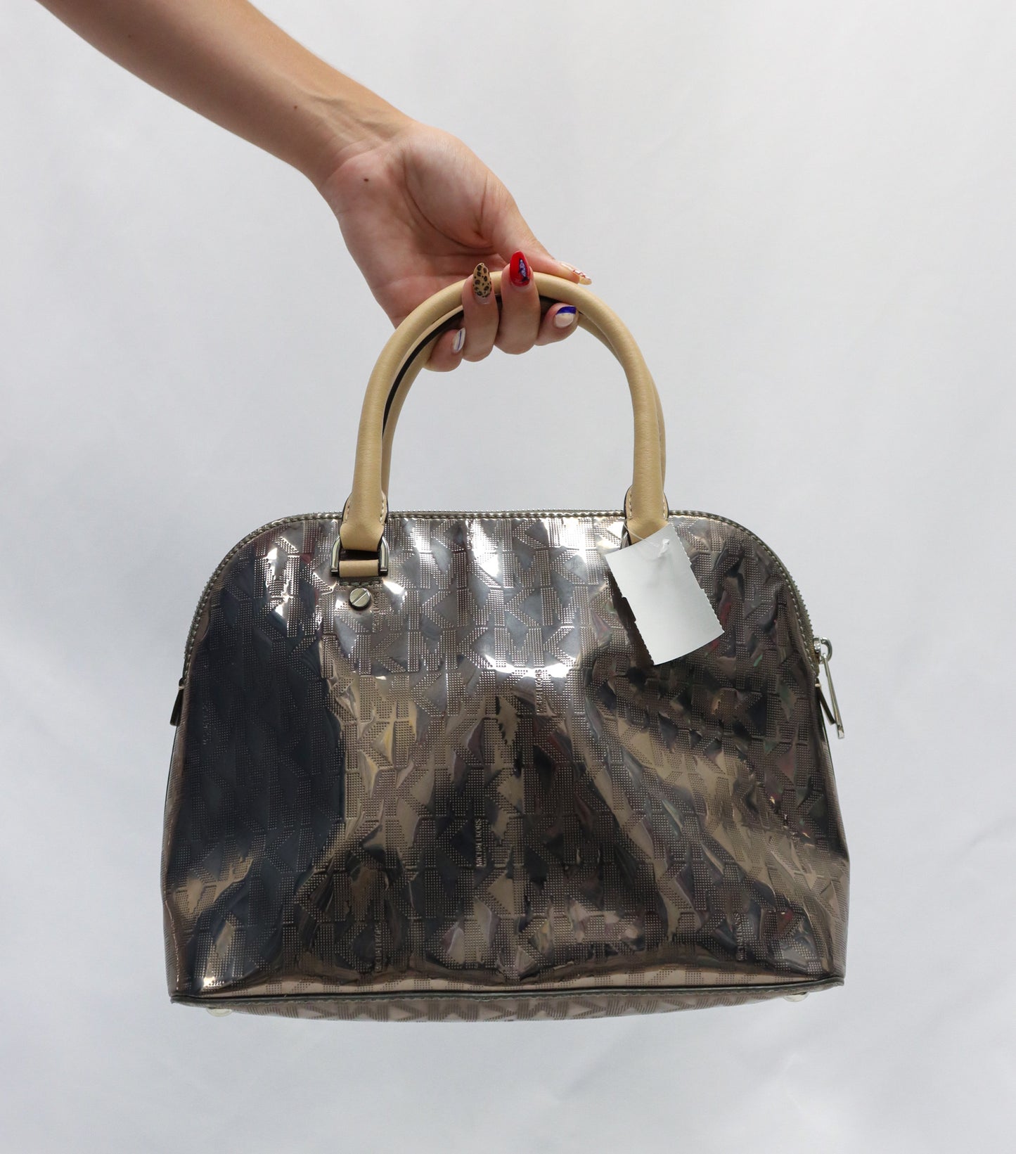 Michael Kors Grey Tote Bag