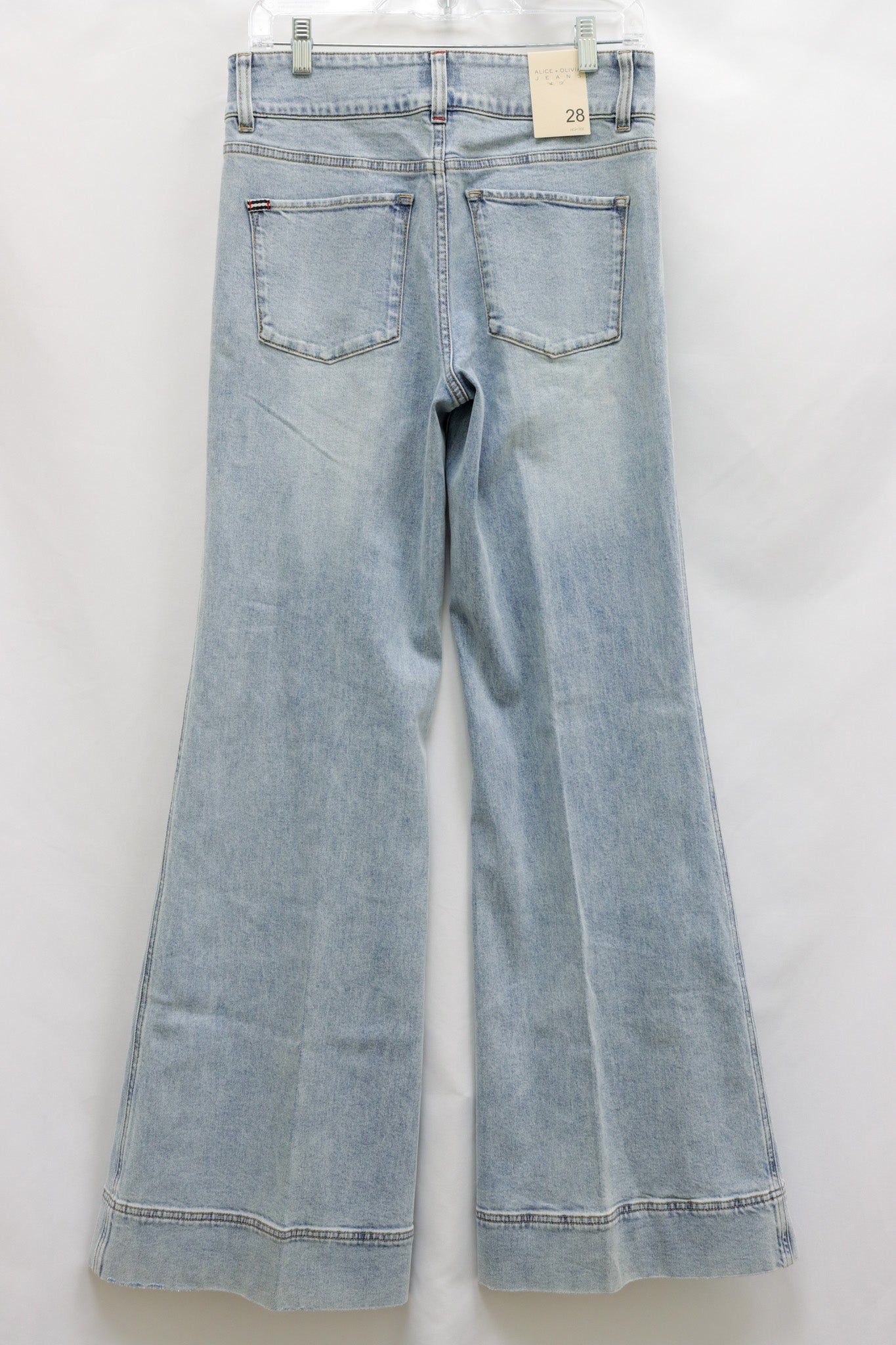 Alice + Olivia Blue Jeans Size 28 NWT