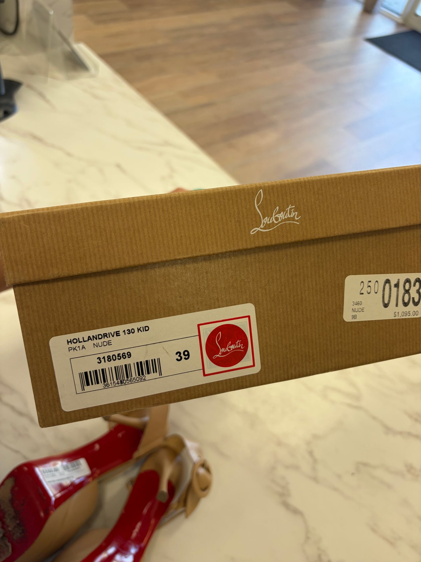 Christian Louboutin TAN HOLLANDRIVE SIZE 39 #20