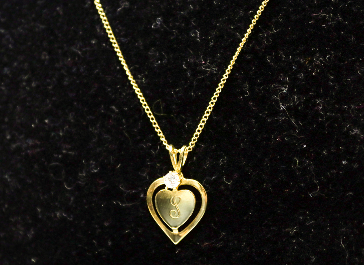 14K Gold S Necklace