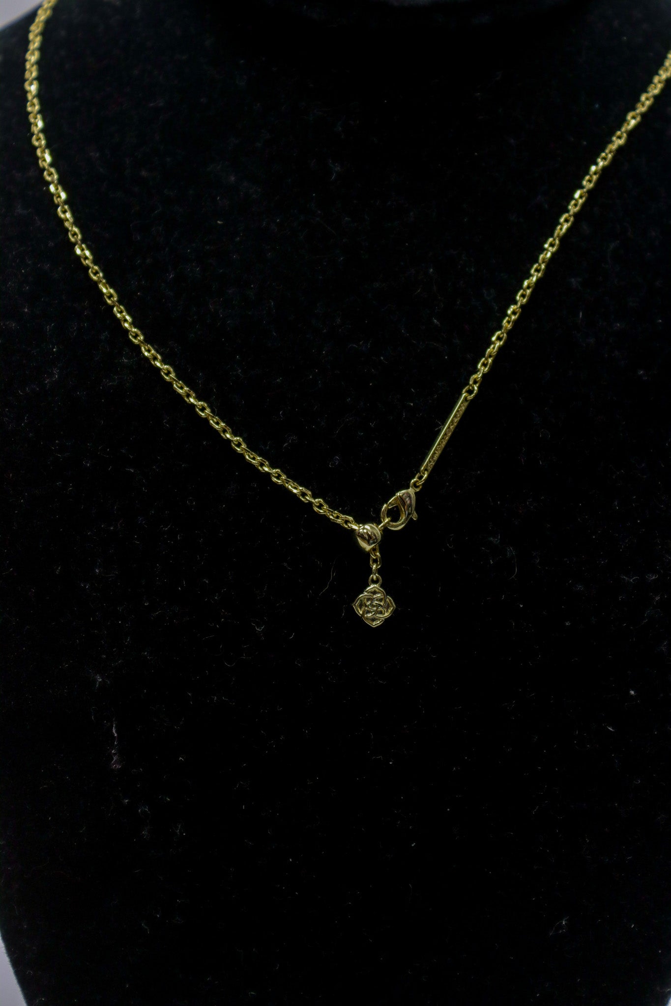 Kendra Scott Gold/Blue Necklace