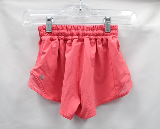 Lululemon Pink Short Size 0