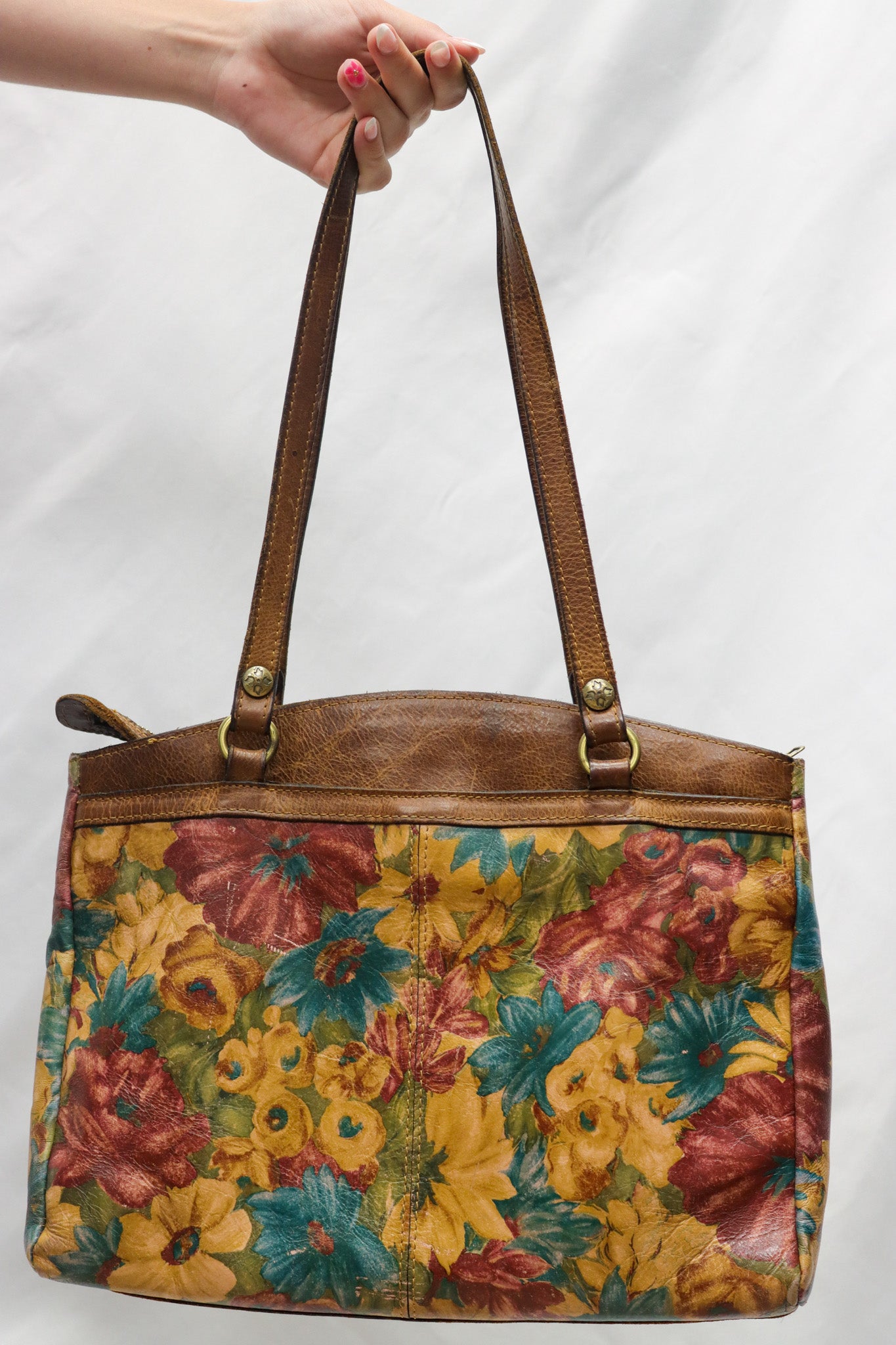 Patricia Nash Poppy Tote As Is