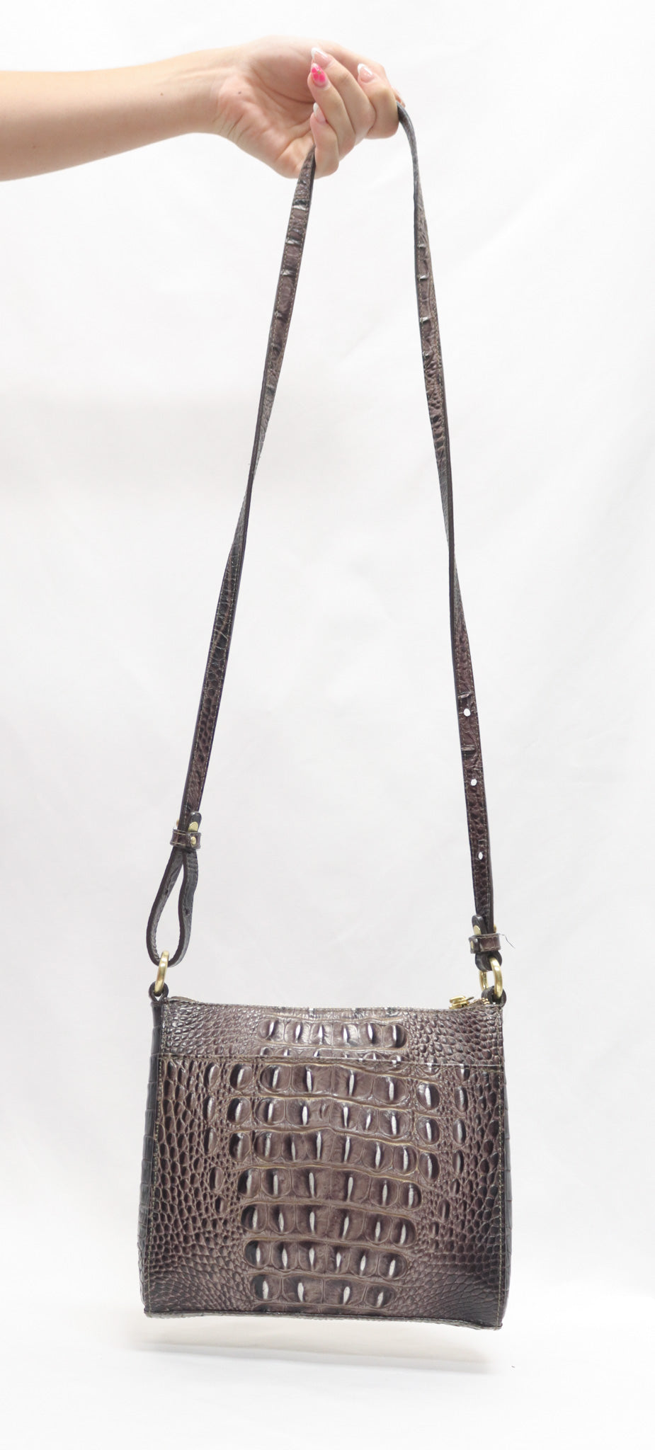 Brahmin Purple Crossbody Bag