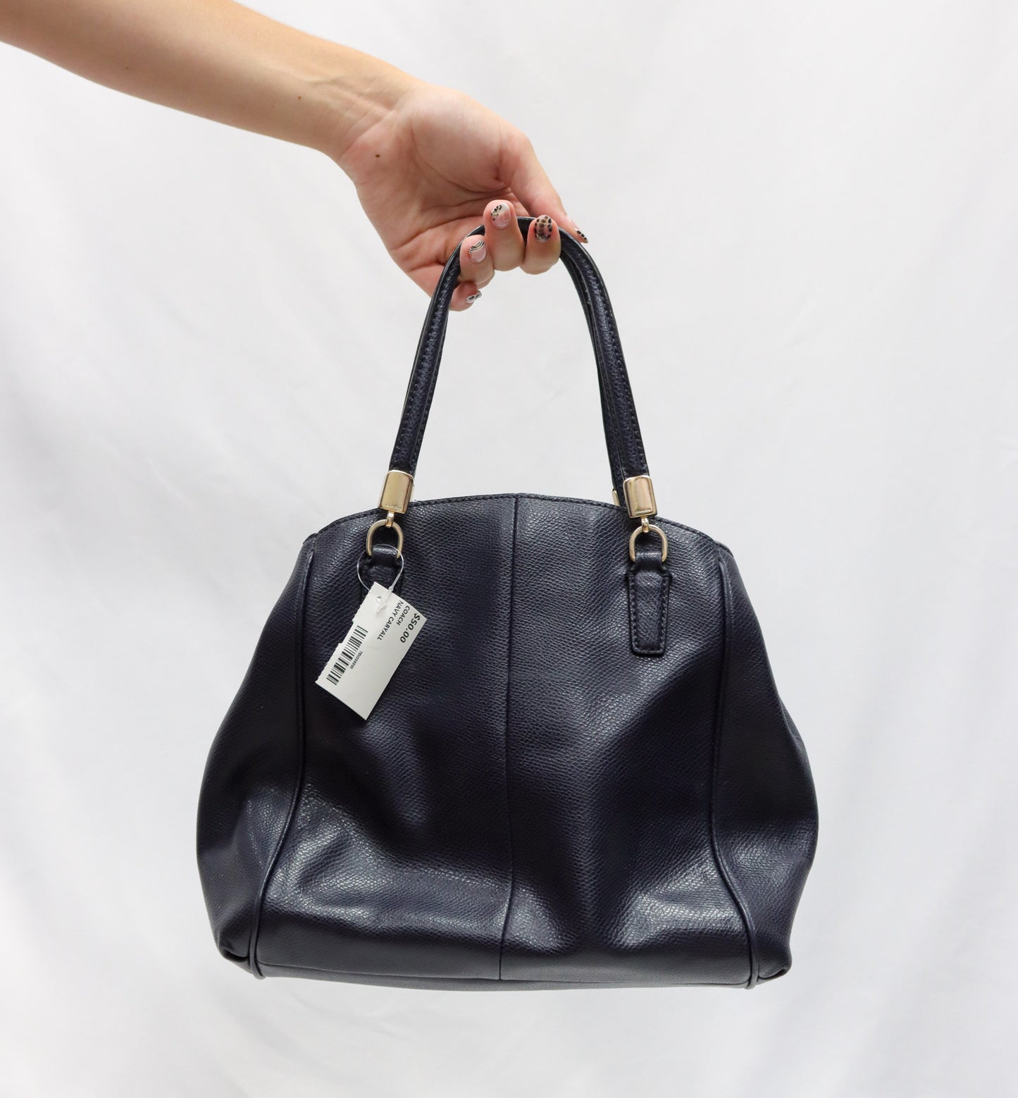 Coach Navy Carryall