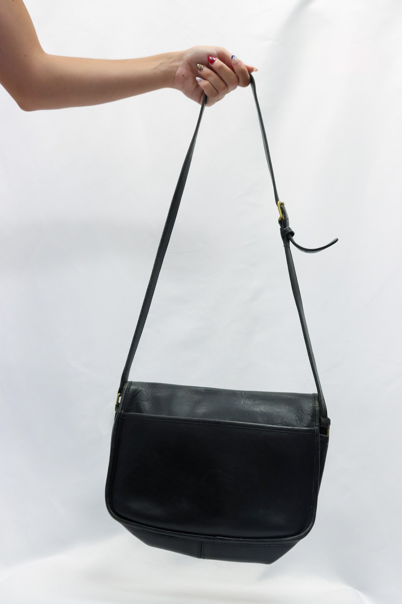 Coach Black Vintage Leather