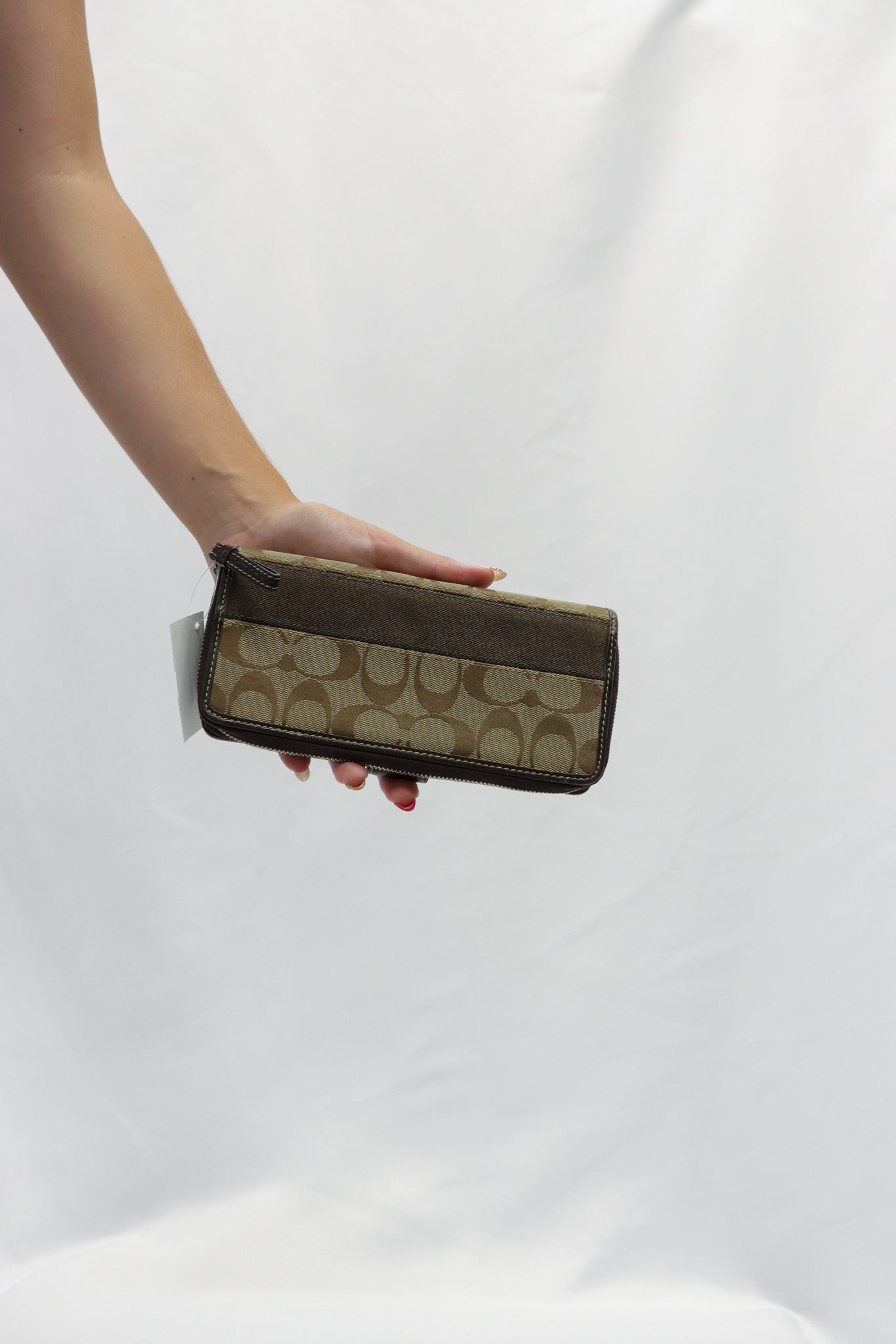 Coach Brown Signature Wallet